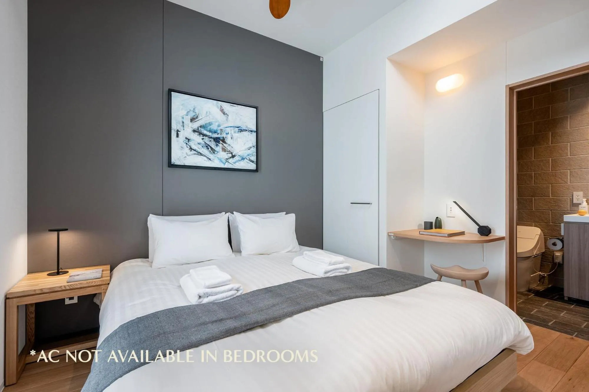 Bedroom, Bed in Kaku Place by H2 Life