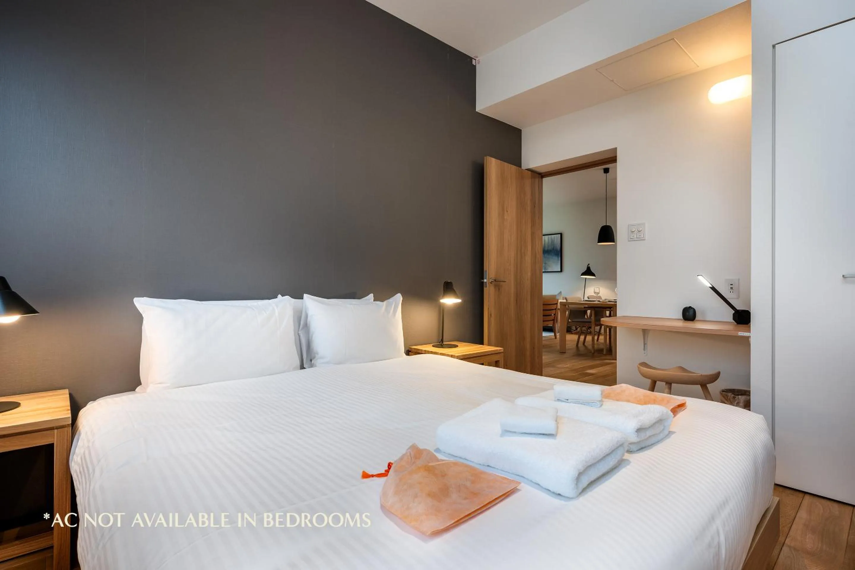 Bedroom, Bed in Kaku Place by H2 Life