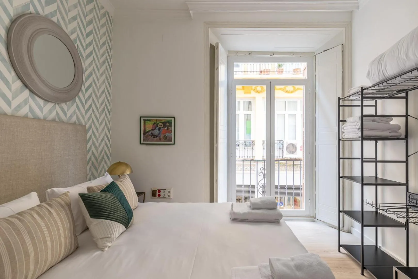 Bedroom, Bed in Thyssen Boutique Apartments by Caleta Homes