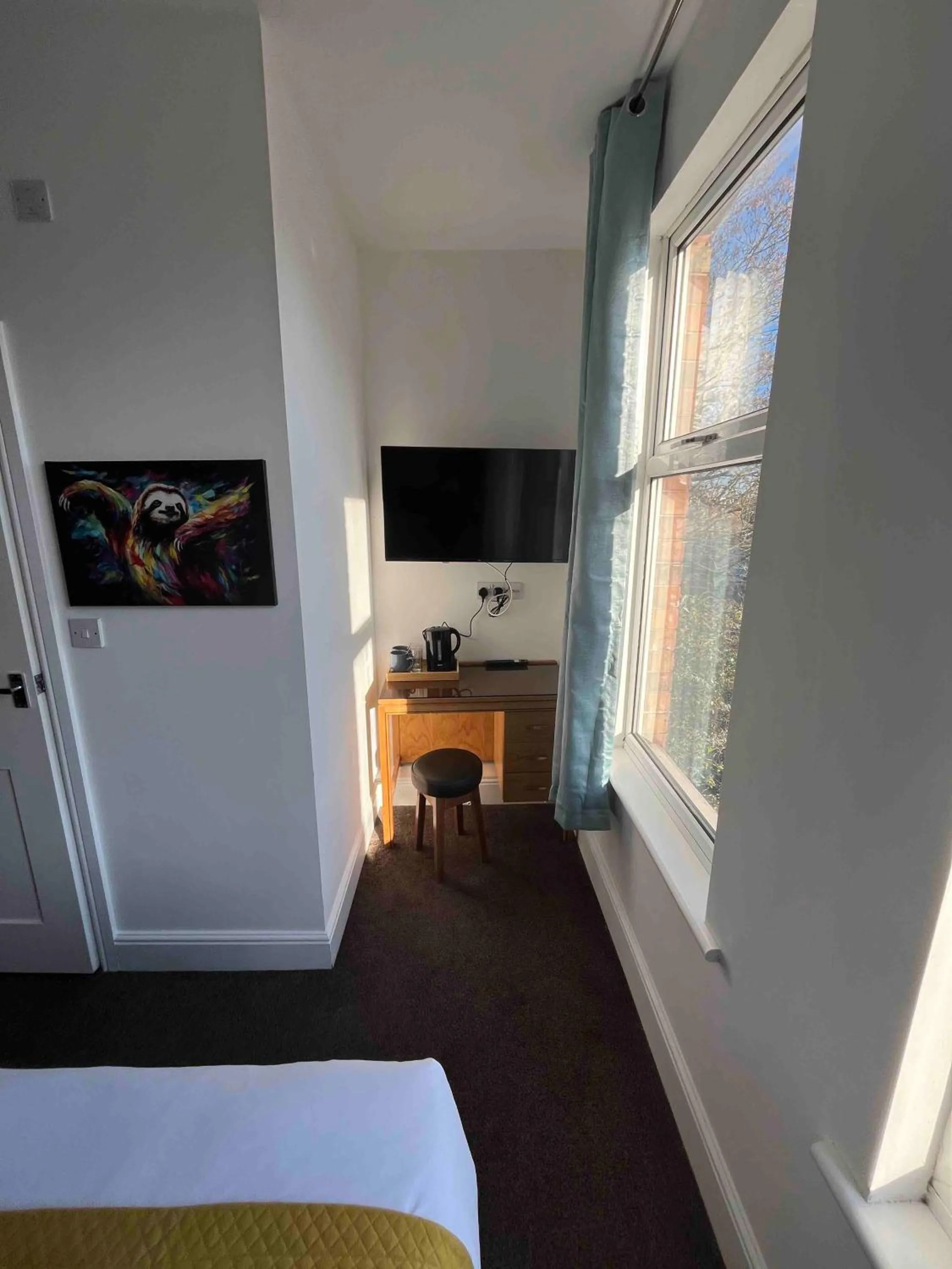 Bed in The Linden Leaf Rooms