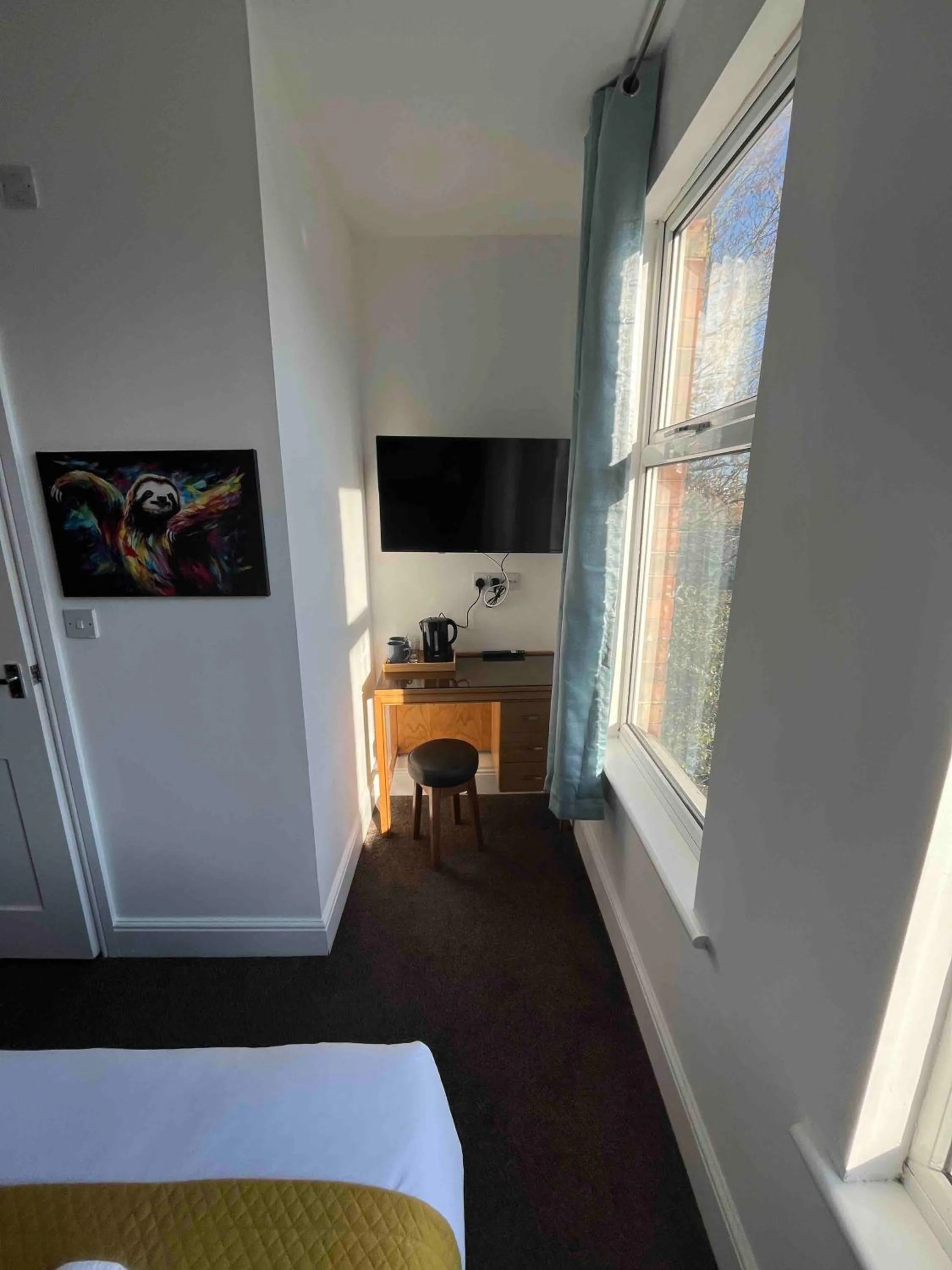 Bed in The Linden Leaf Rooms