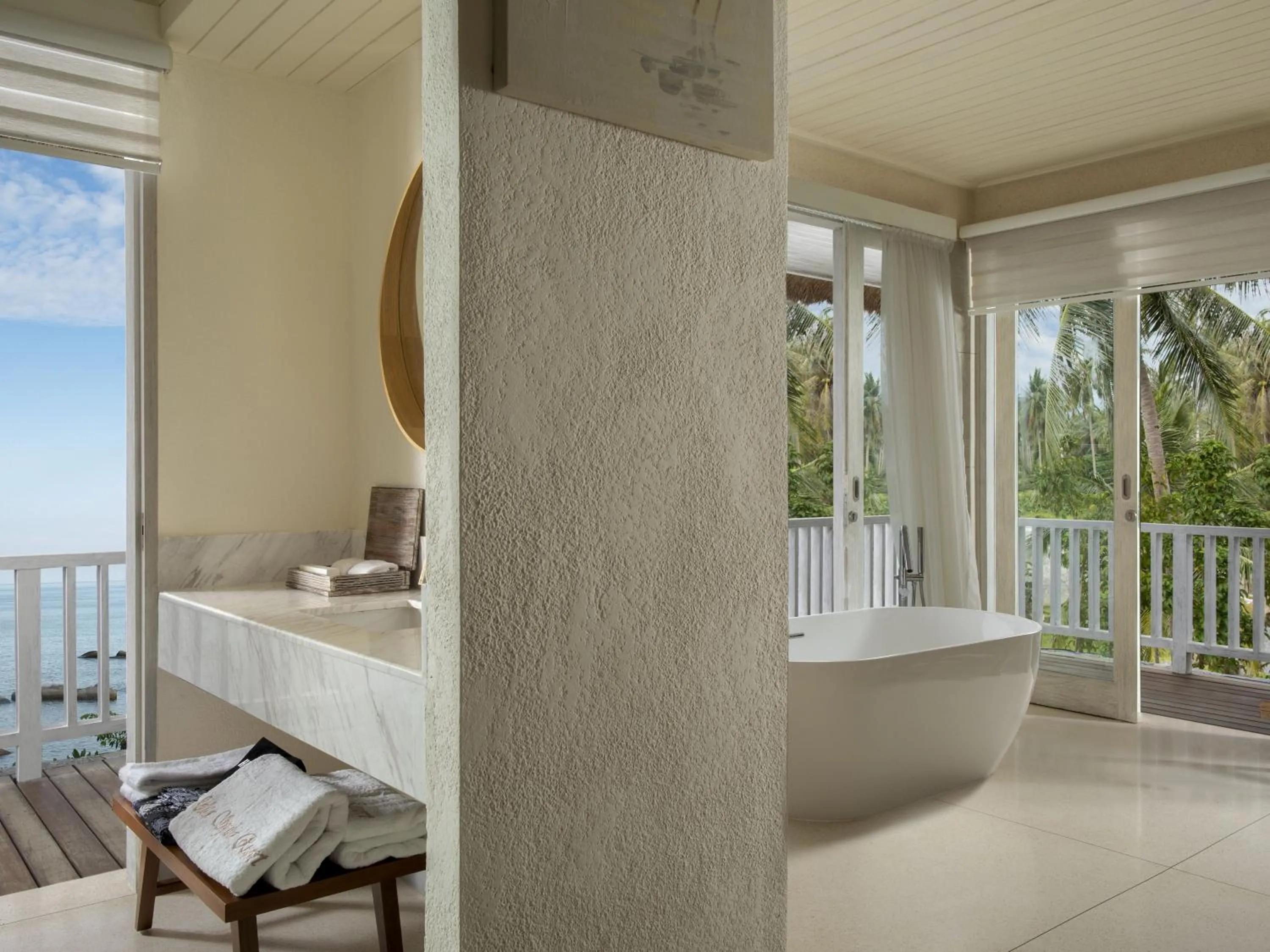 Bathroom in Adiwana Jelita Sejuba Natuna