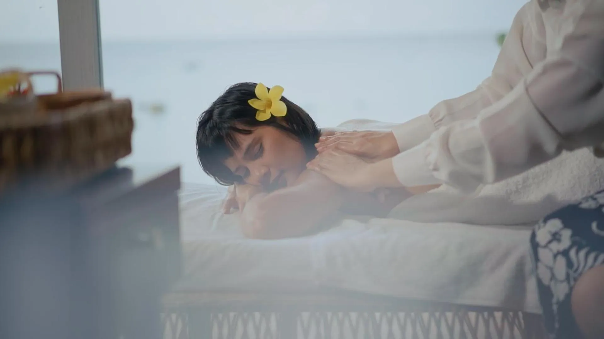 Massage in Adiwana Jelita Sejuba Natuna