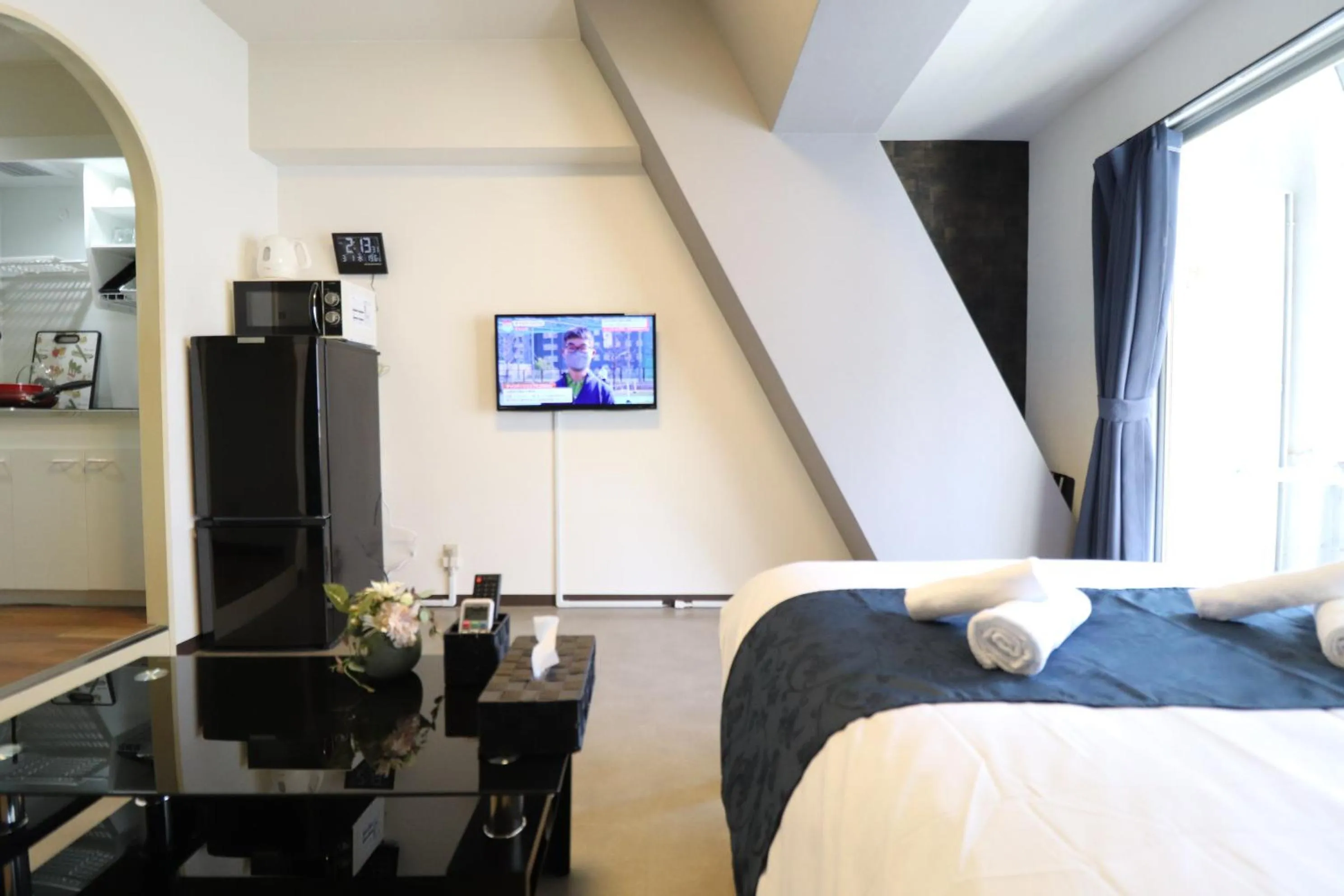 Photo of the whole room, Bed in Arkadia ef