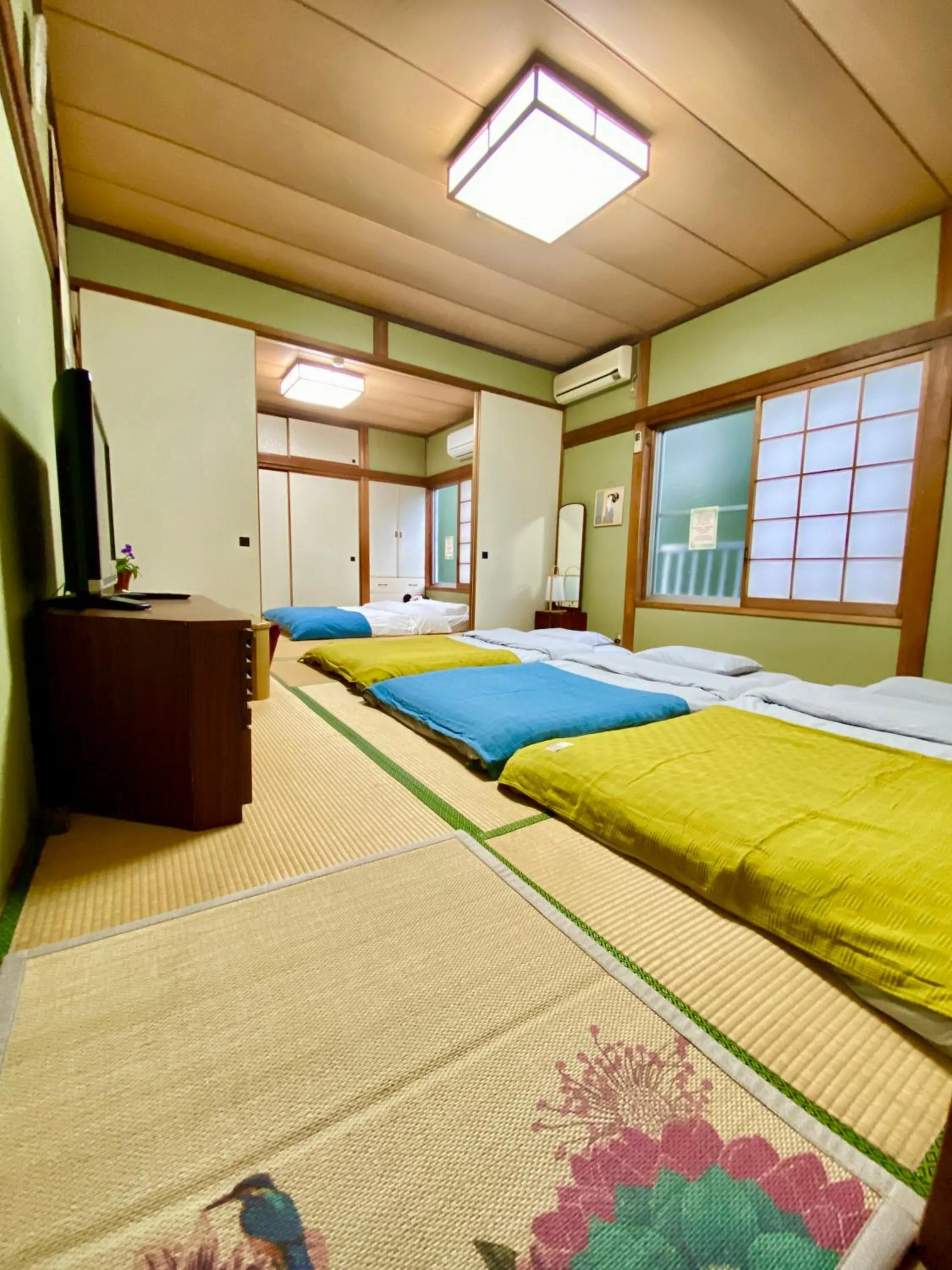 Bed in Hanamizuki Onsen Resort