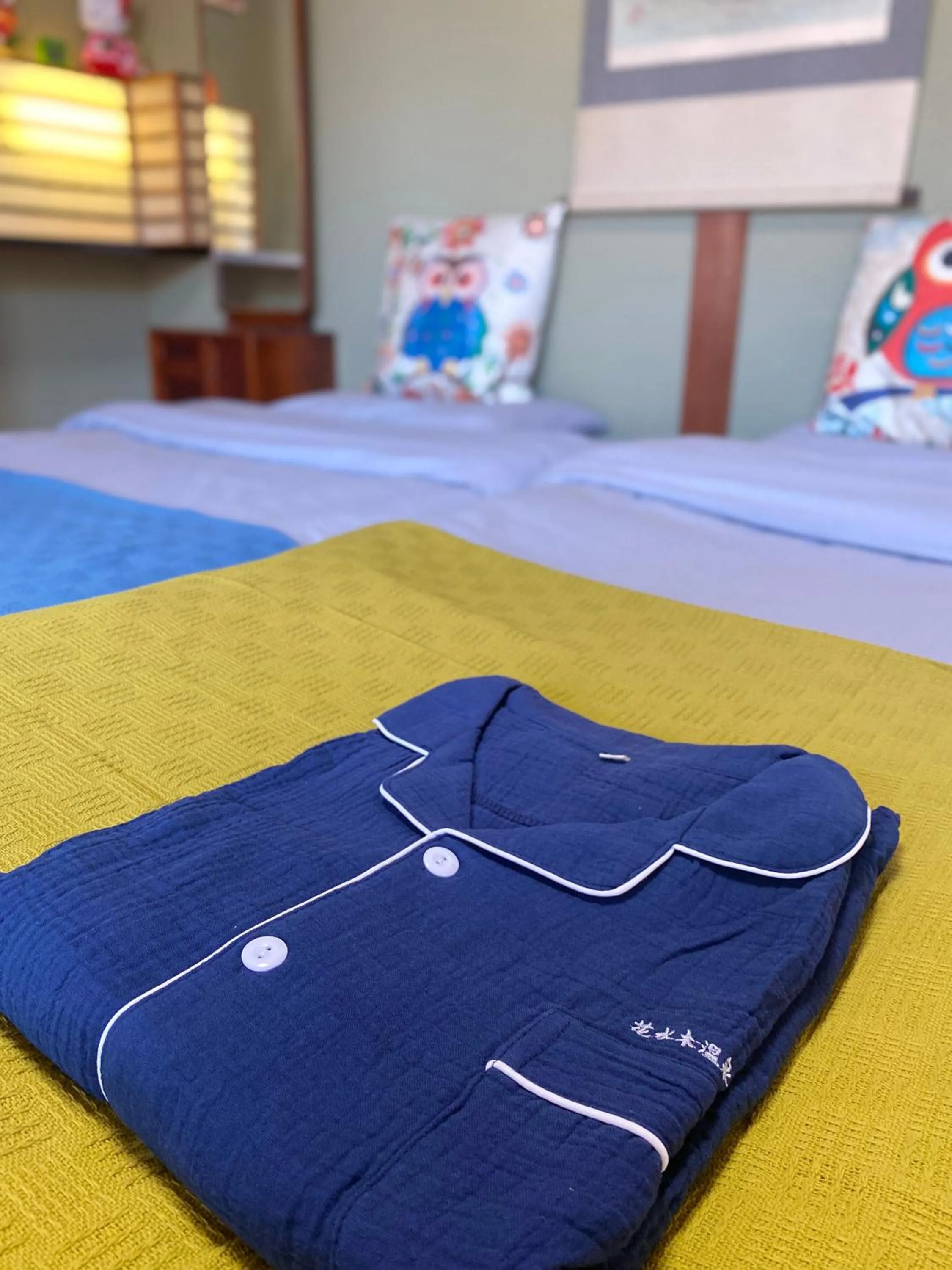 Bed in Hanamizuki Onsen Resort