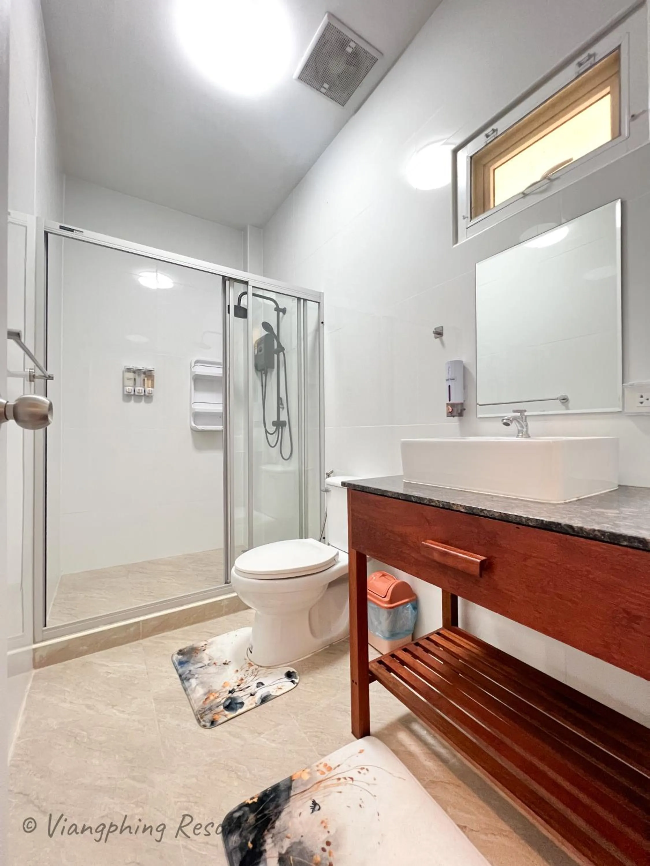 Toilet in ViangPhing Resort