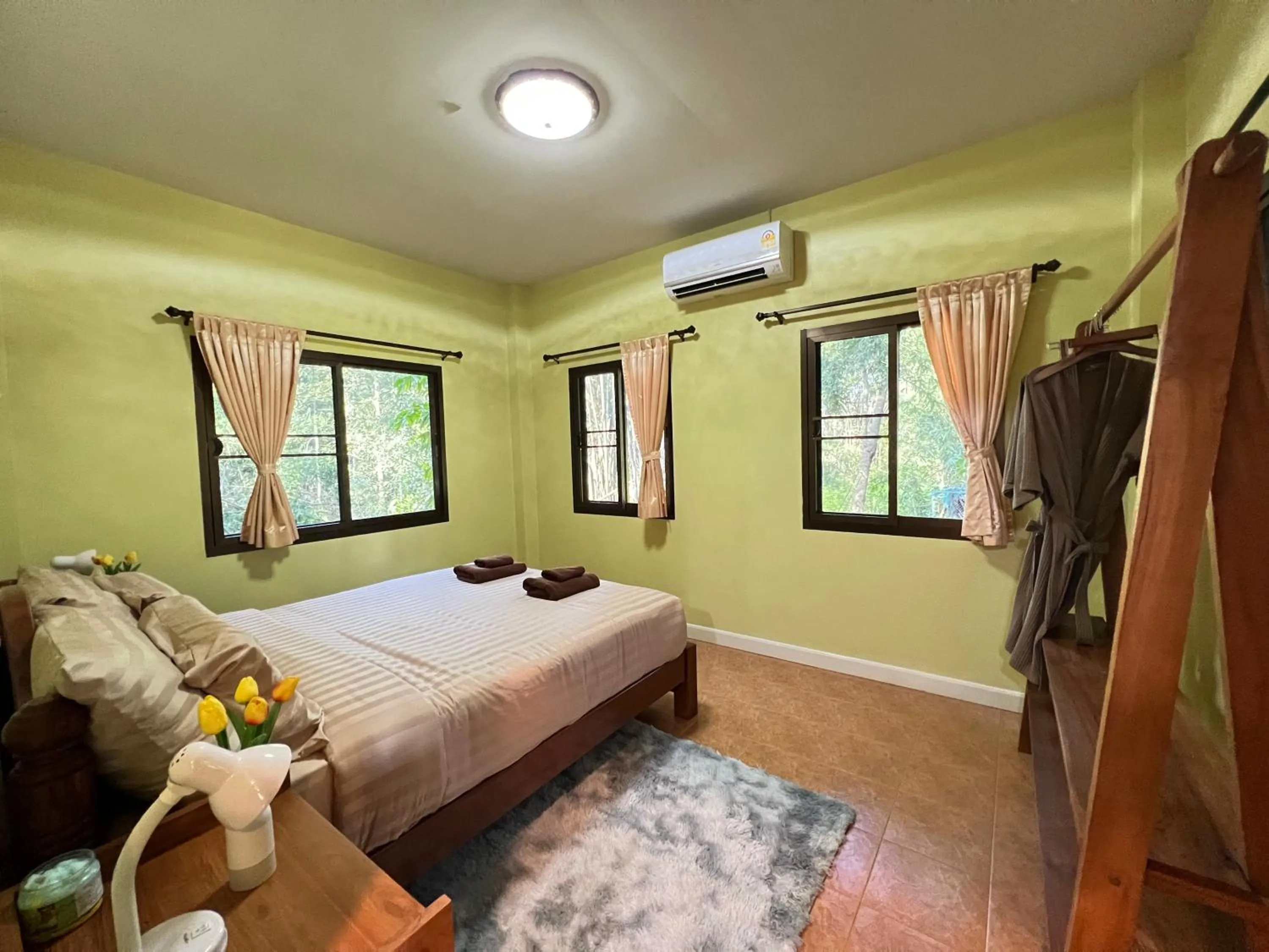 Bedroom, Bed in ViangPhing Resort