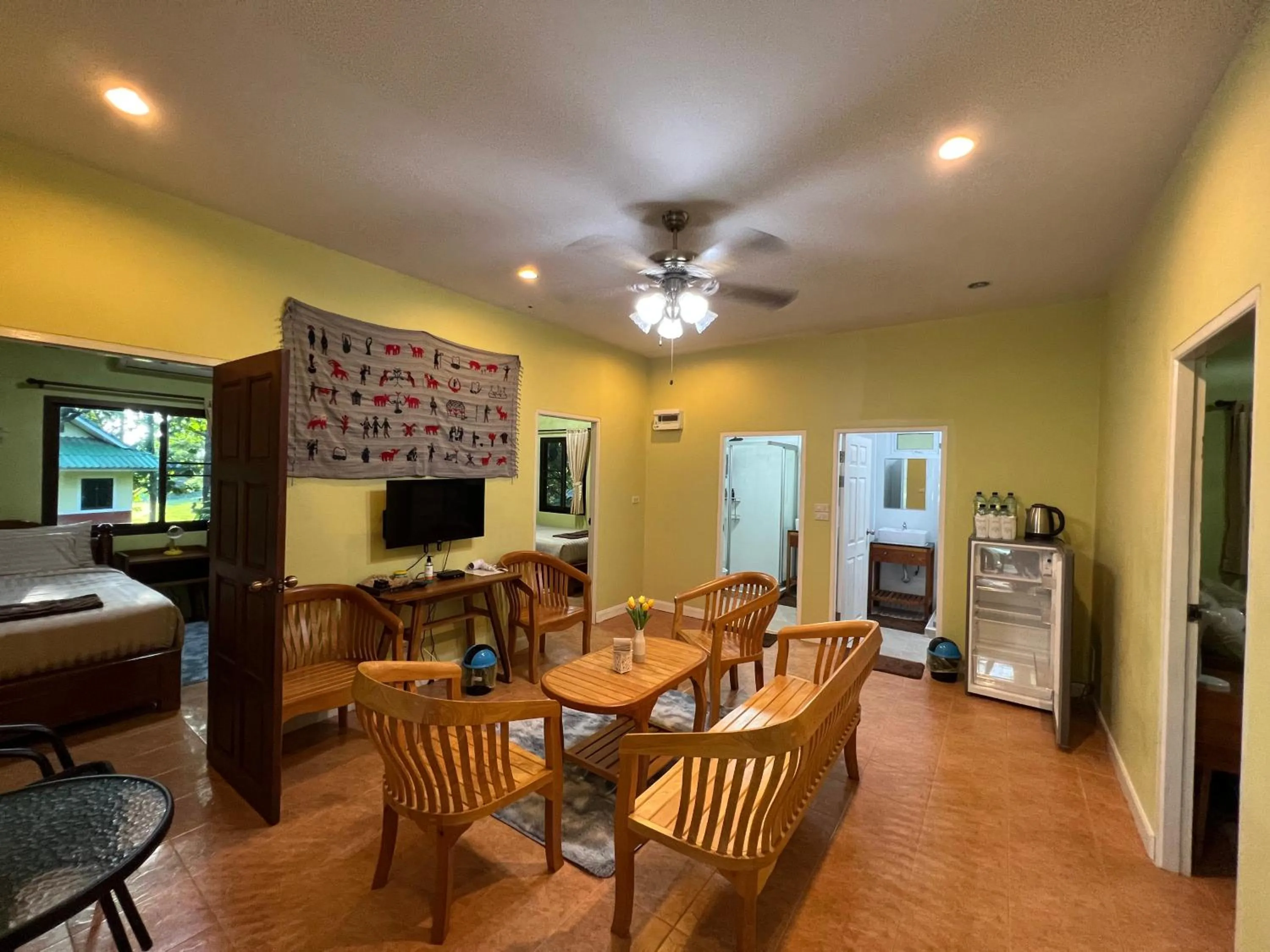 Living room in ViangPhing Resort