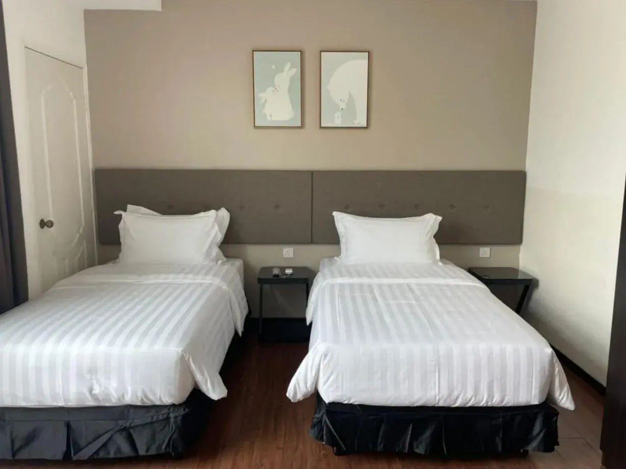 Deluxe Twin Room in King's Lane Ipoh Deluxe Twin Room in King's Lane Ipoh