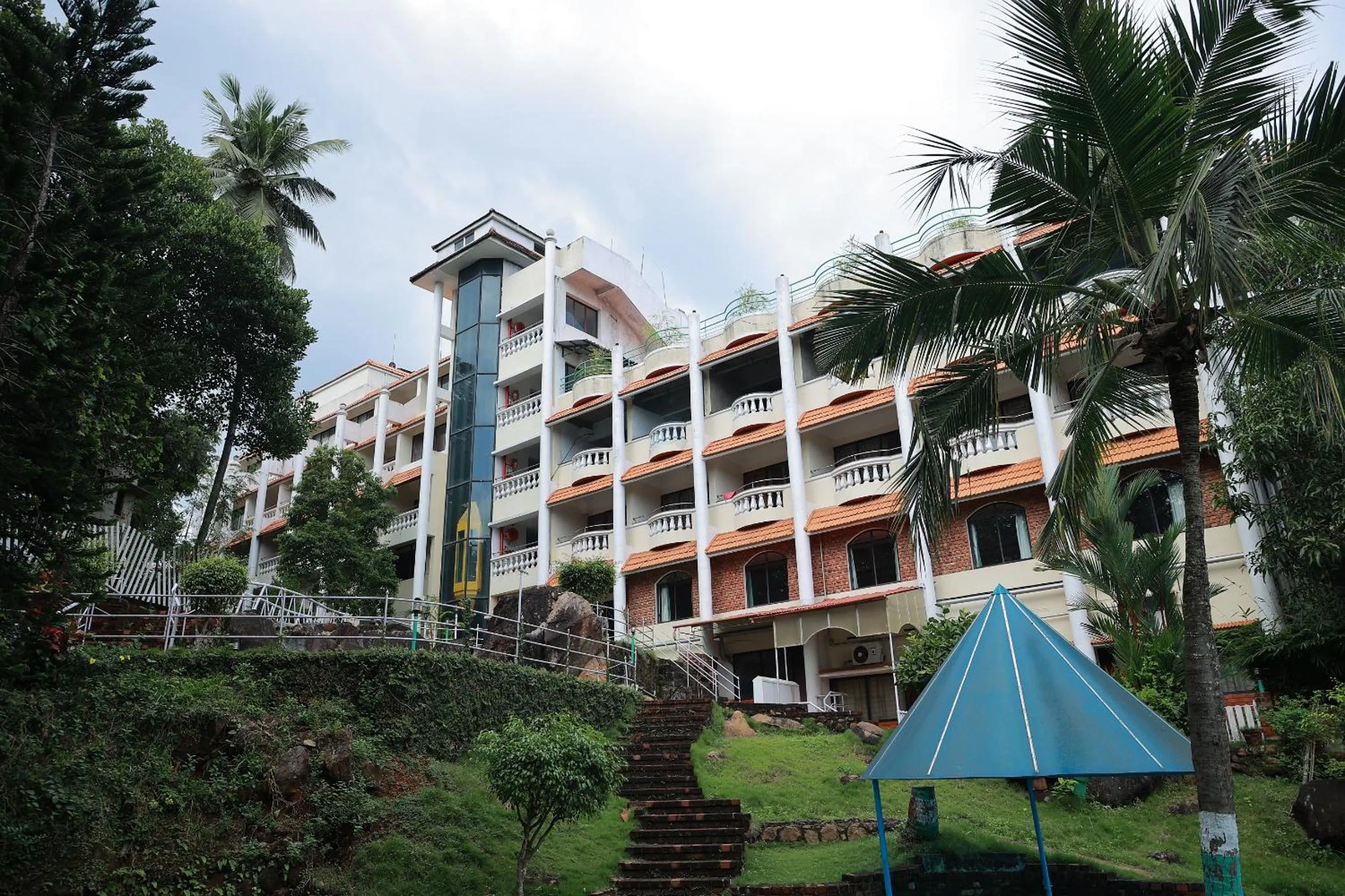 Property building in Swagath Holiday Resort