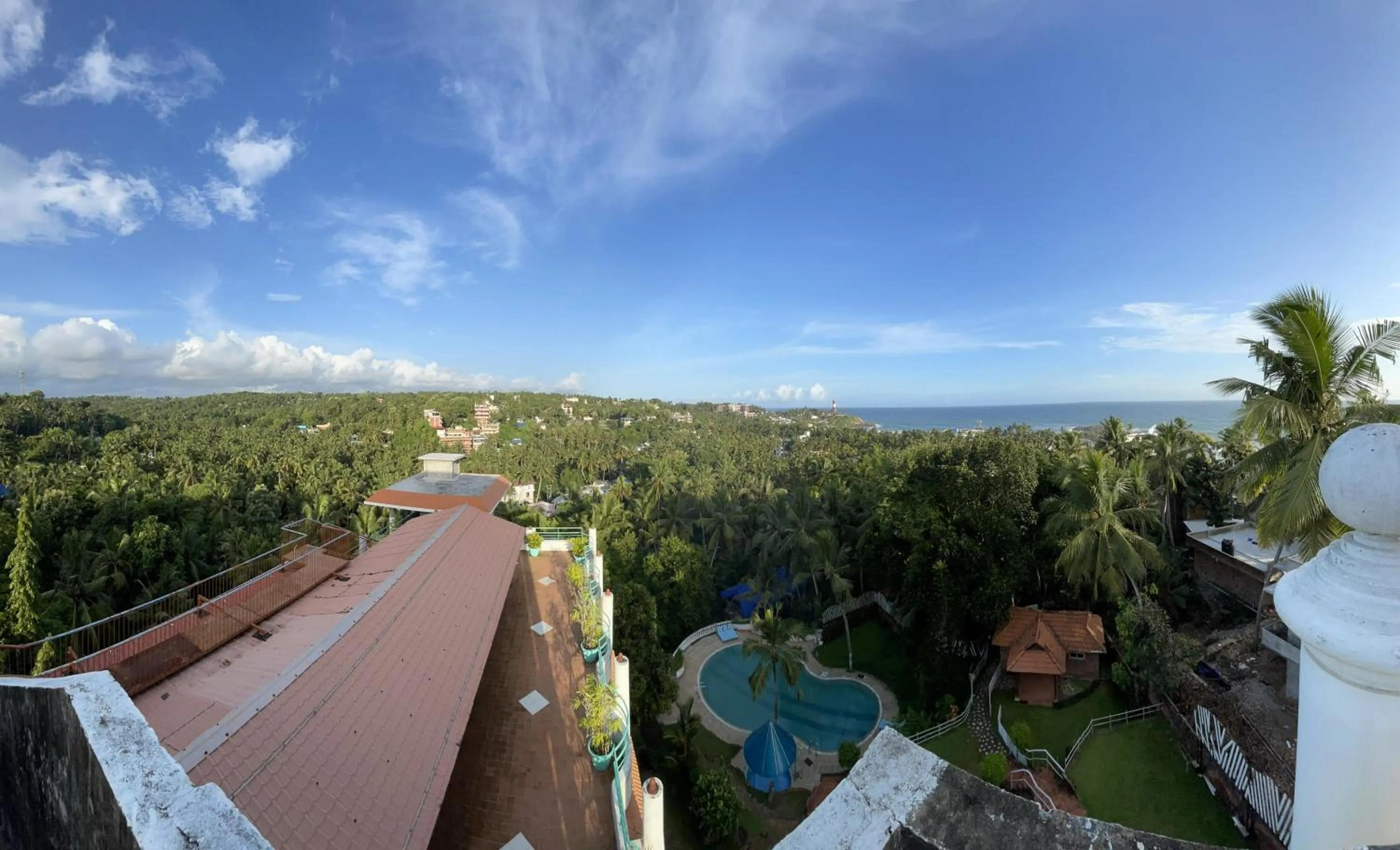 Property building in Swagath Holiday Resort