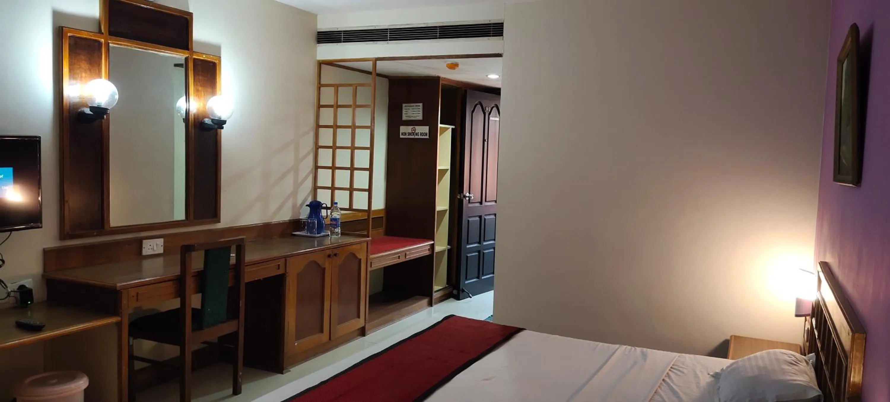 Bedroom in Swagath Holiday Resort