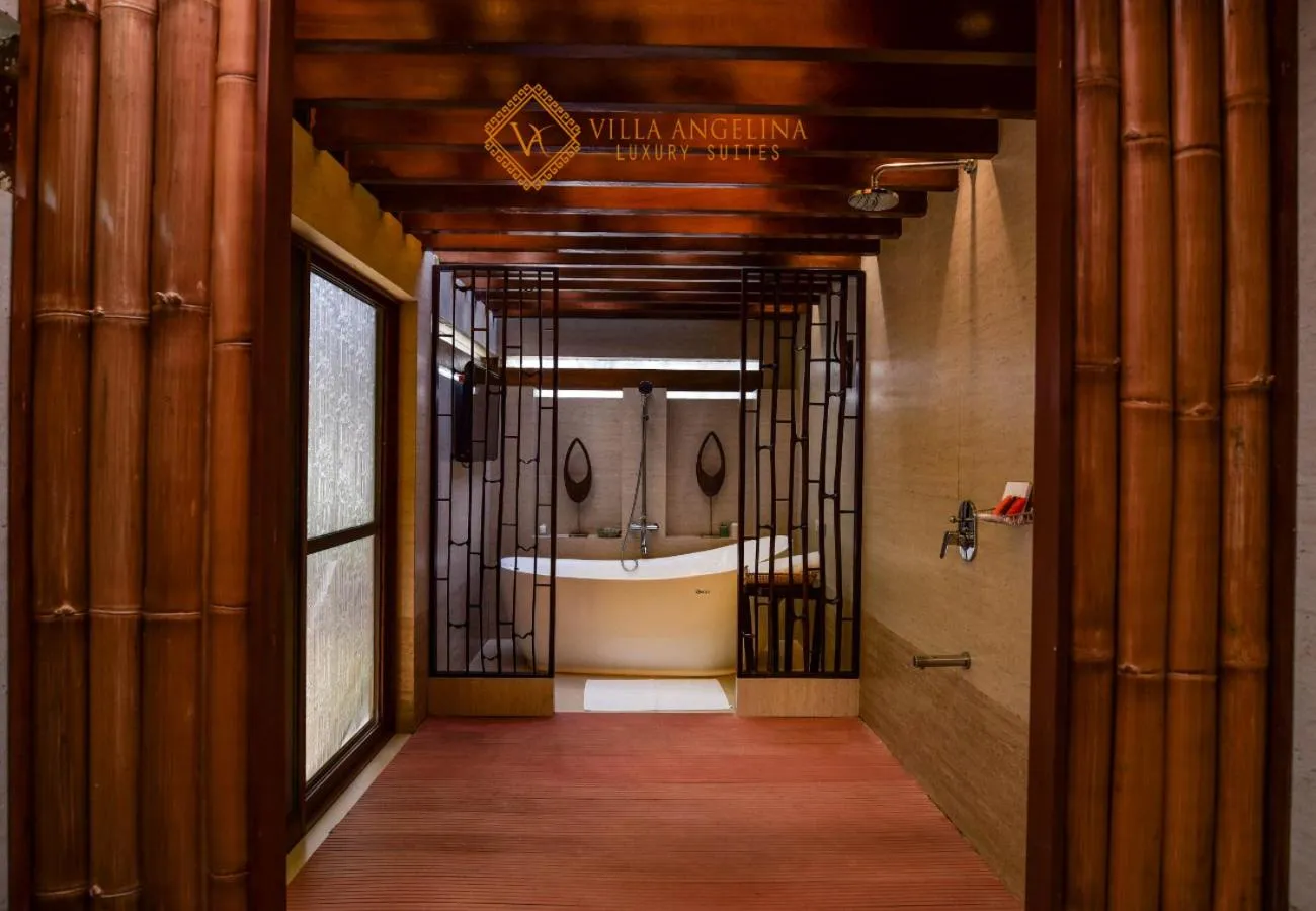 Bathroom in Villa Angelina Luxury Suites