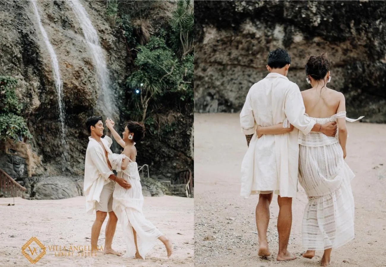 People in Villa Angelina Luxury Suites