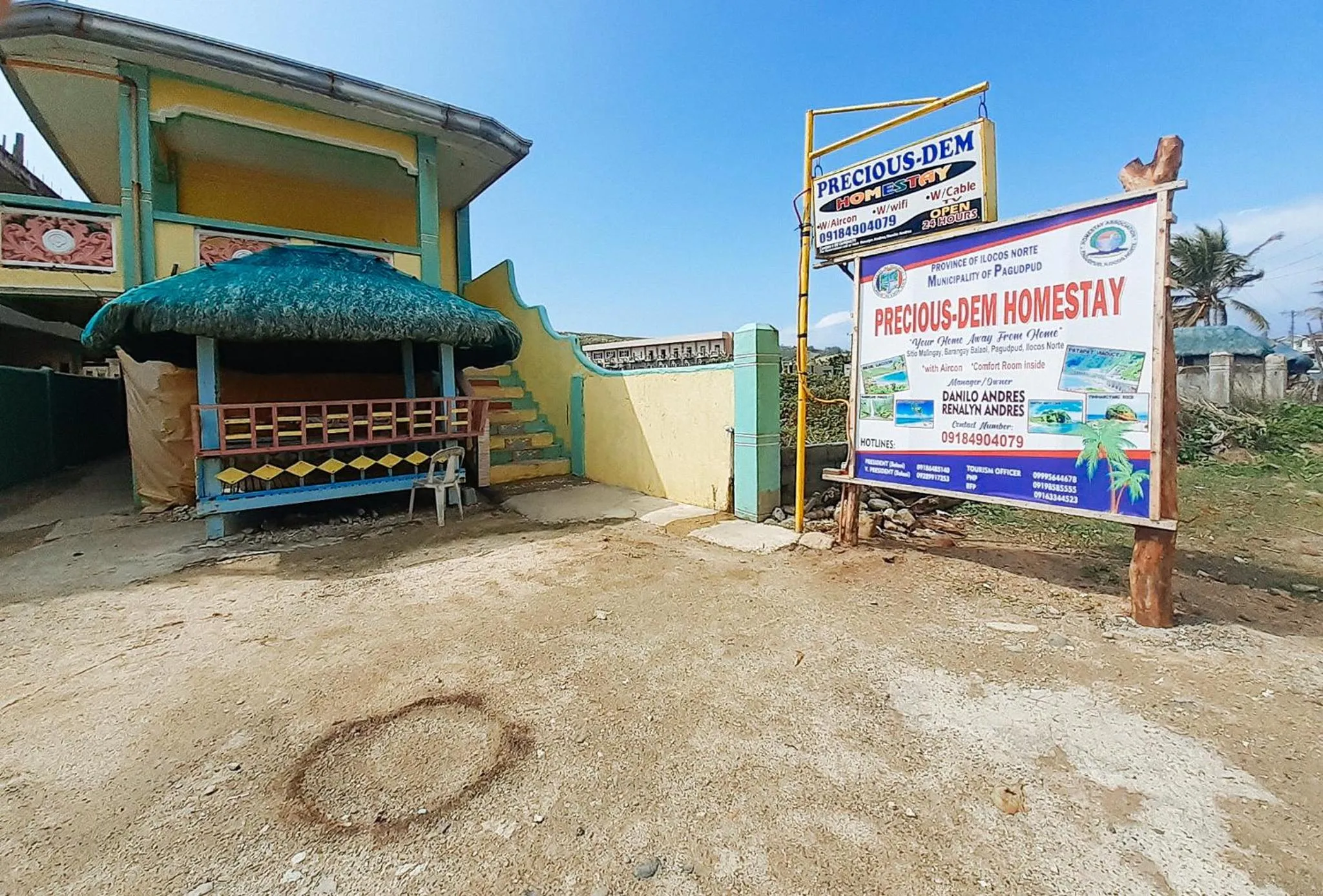 Property building in RedDoorz at Precious Dem Beach Resort Pagudpud