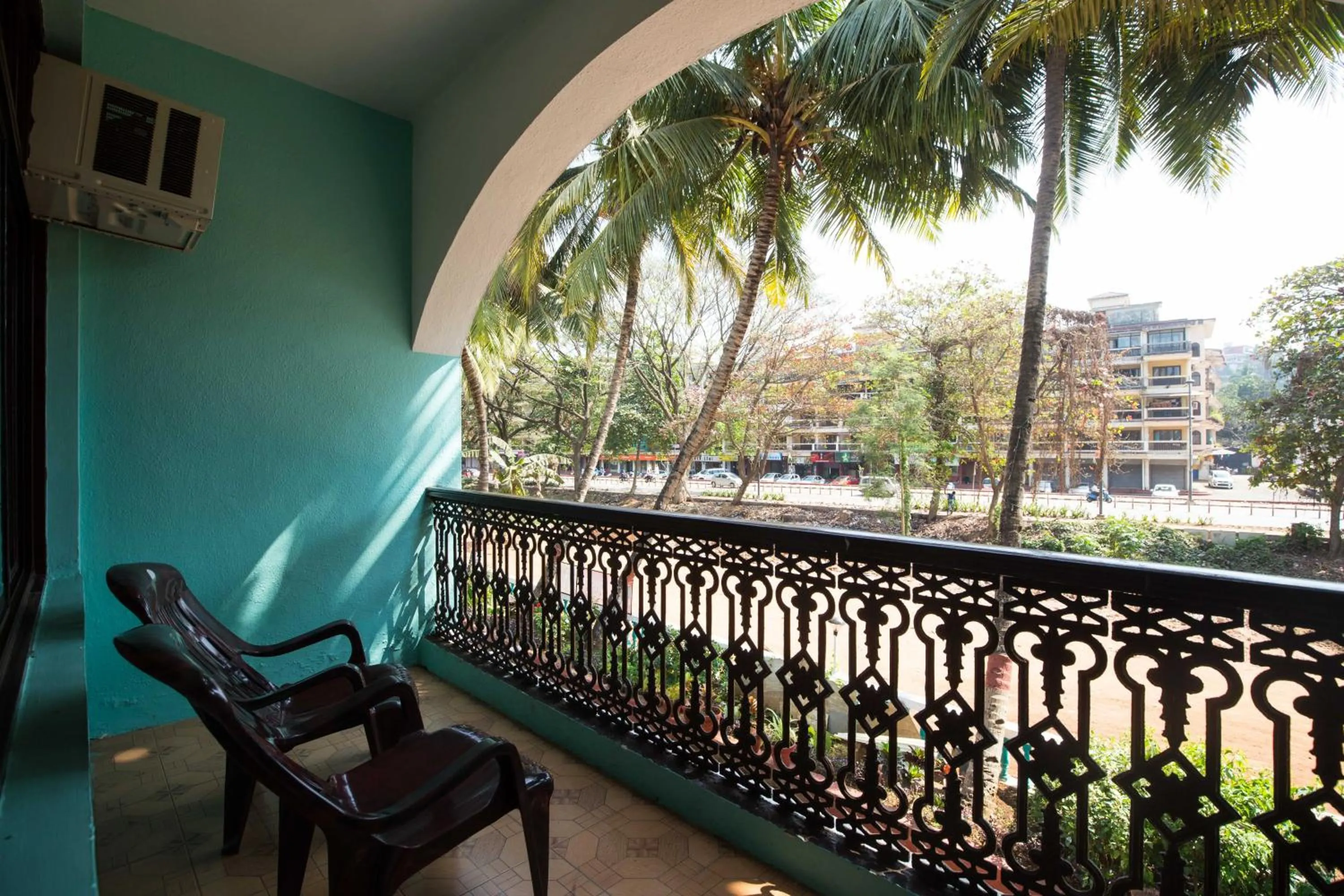 Balcony/Terrace in Swimsea Beach Resort, A Beach Property