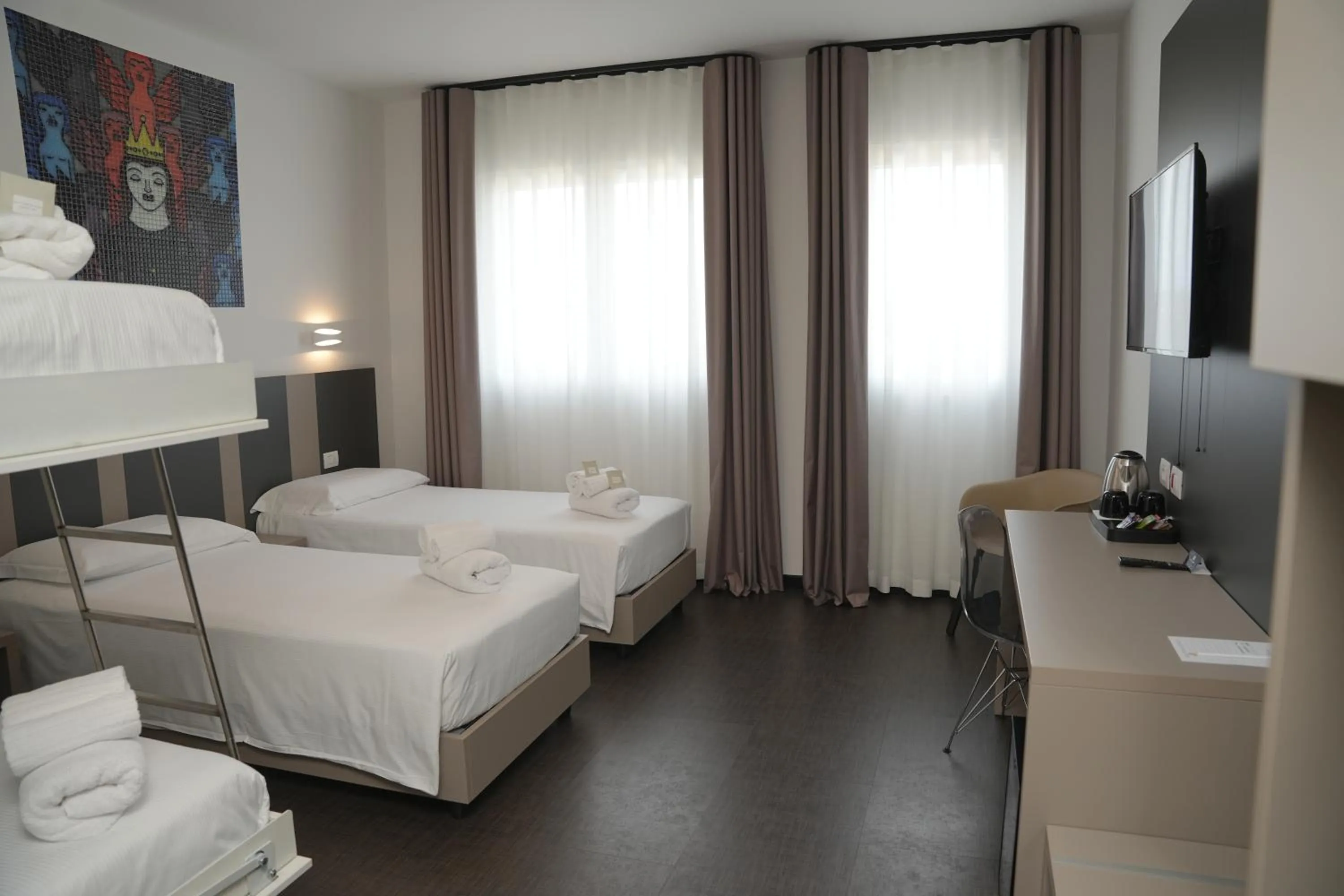 Bed in HOTEL MOSAICO