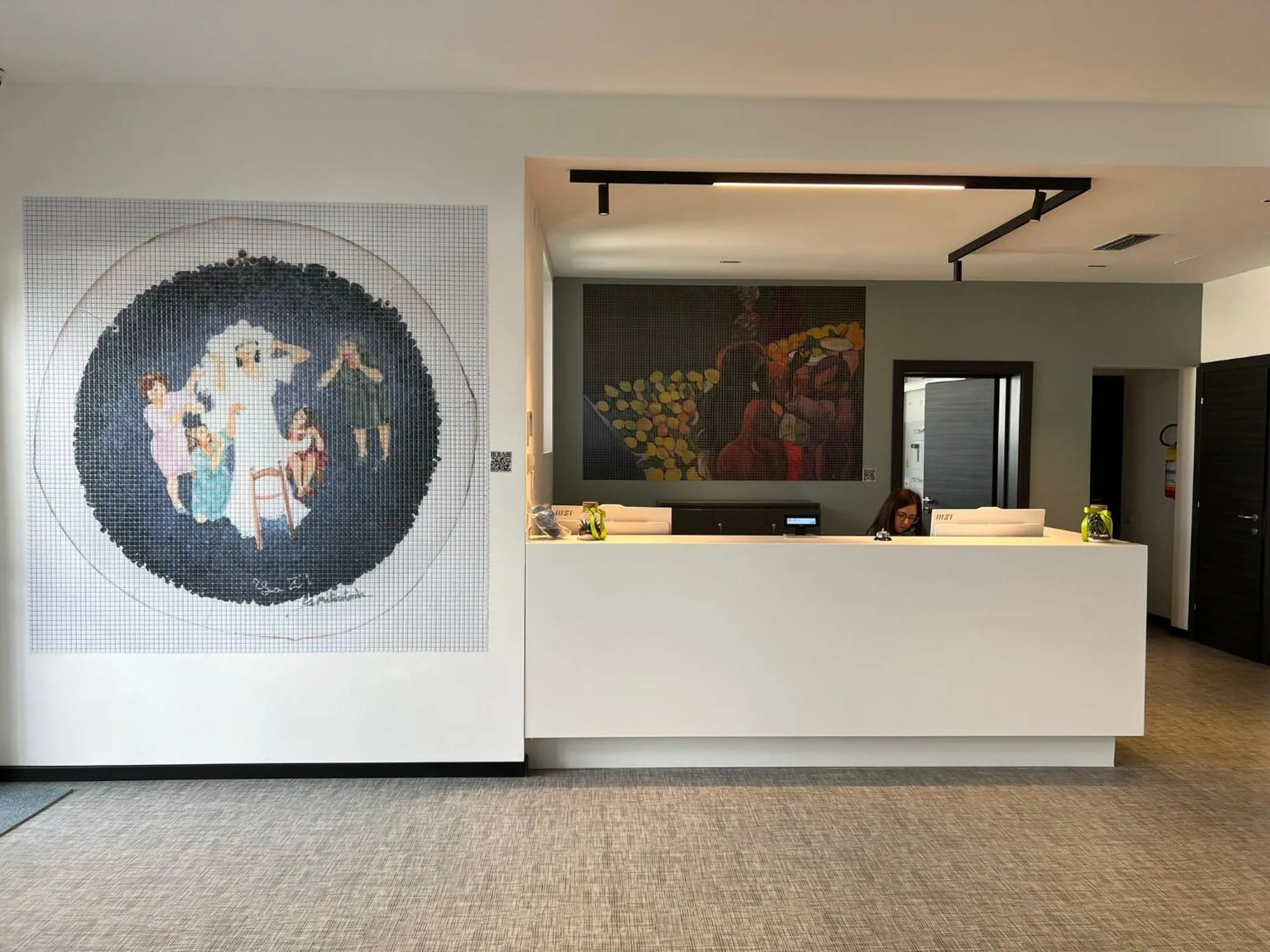 Lobby or reception in HOTEL MOSAICO