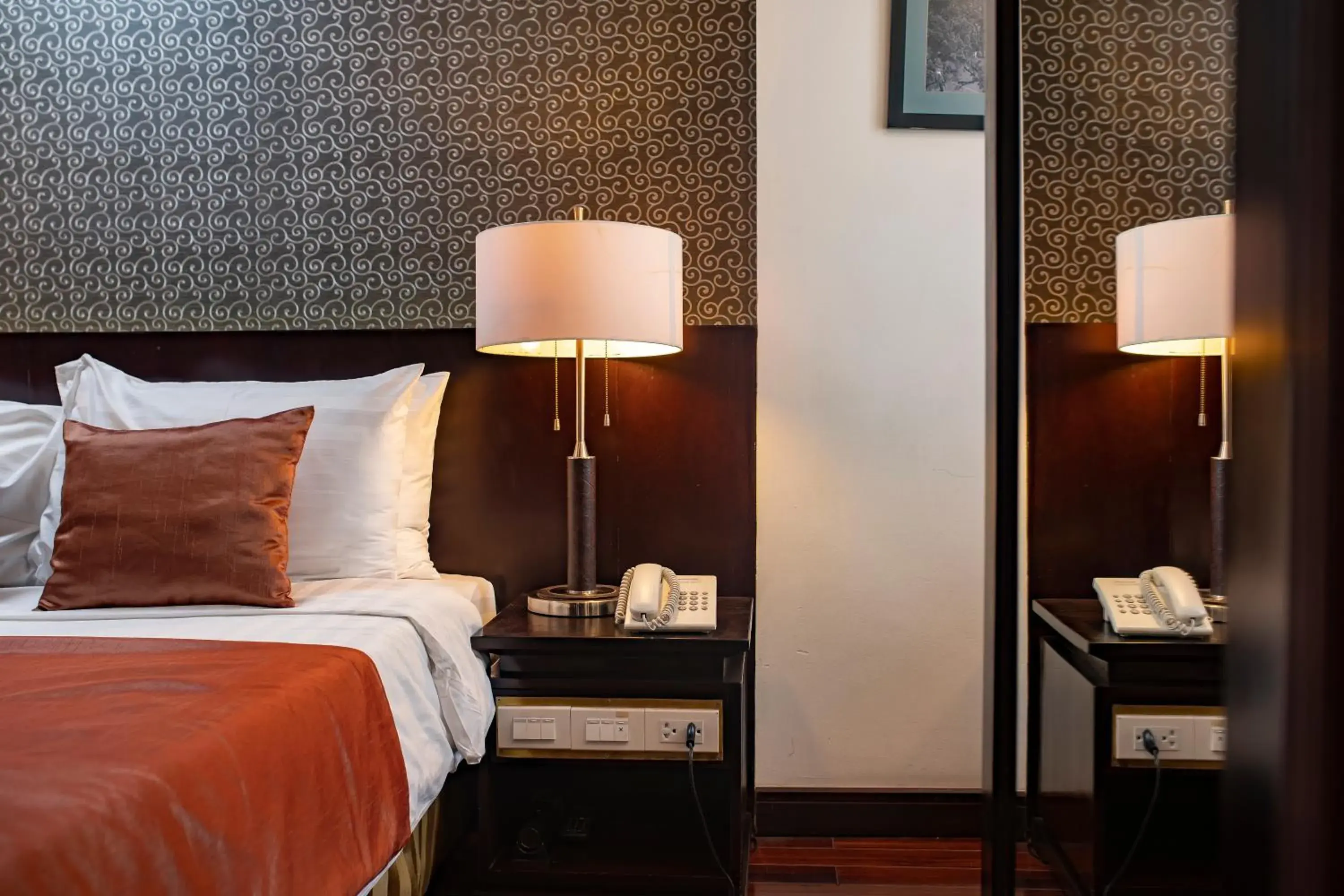 Bed in TK123 Hanoi Hotel Bed in TK123 Hanoi Hotel