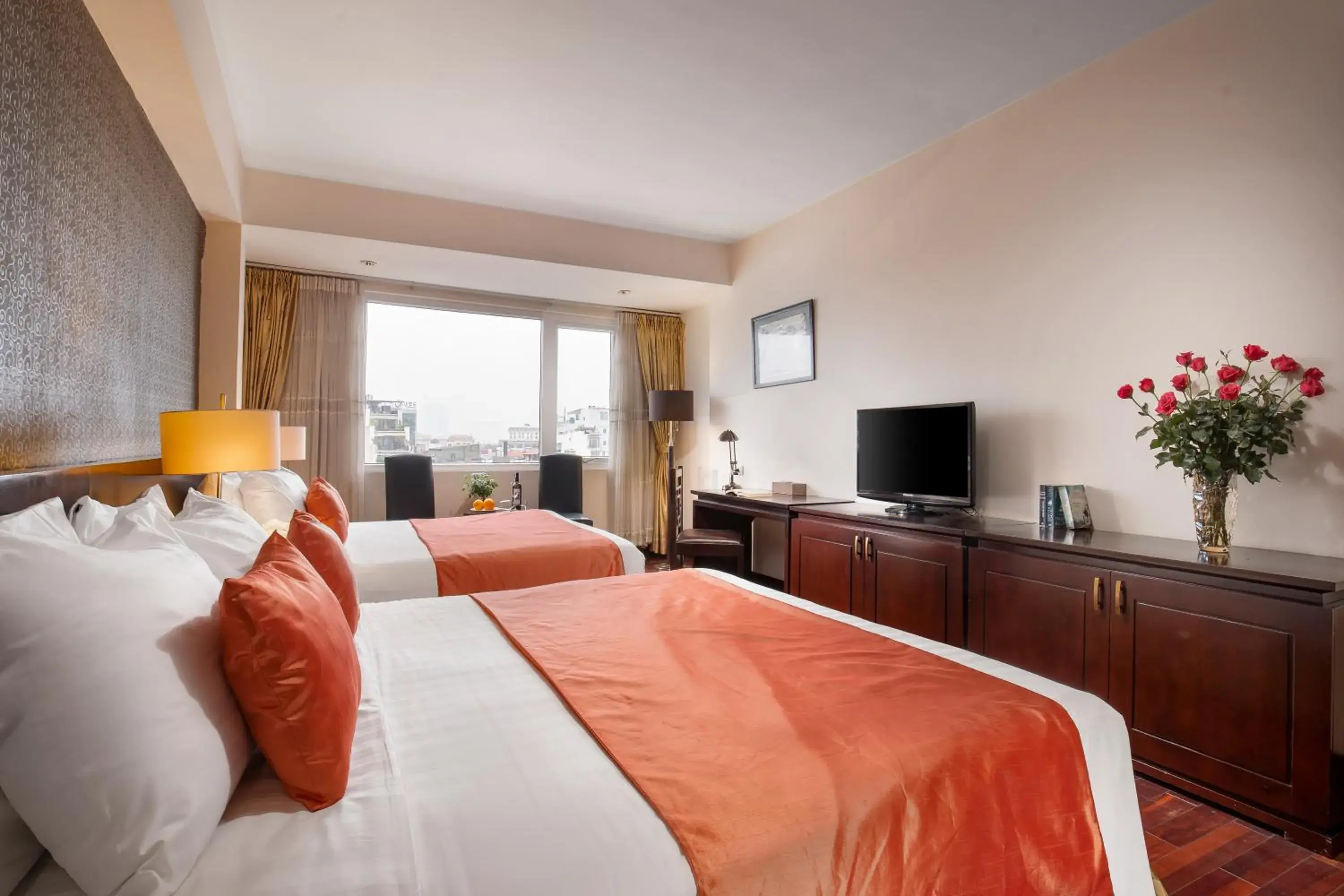 Photo of the whole room, Bed in TK123 Hanoi Hotel Photo of the whole room, Bed in TK123 Hanoi Hotel