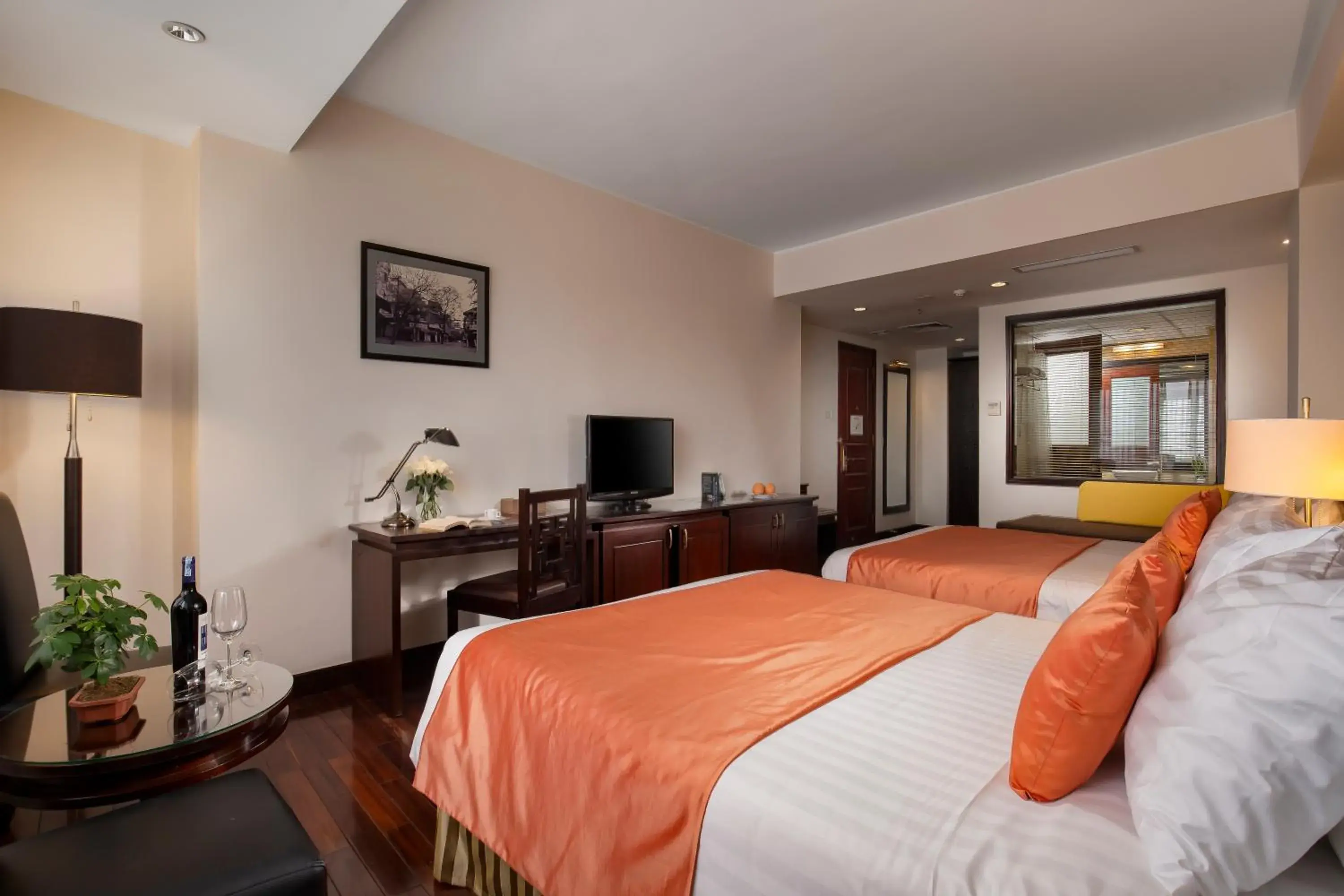 Photo of the whole room, Bed in TK123 Hanoi Hotel Photo of the whole room, Bed in TK123 Hanoi Hotel