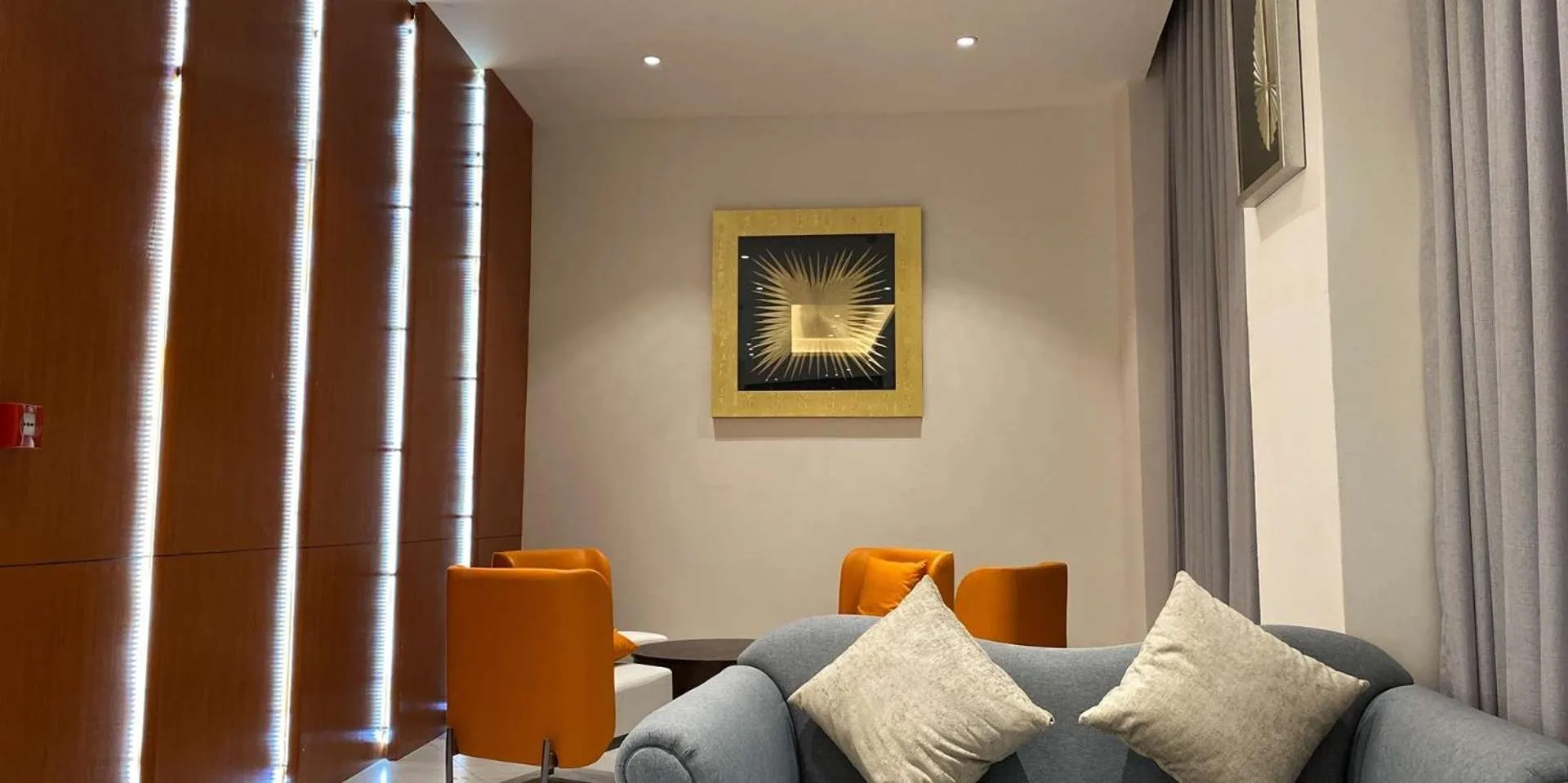 Seating area in AXIL HÔTEL