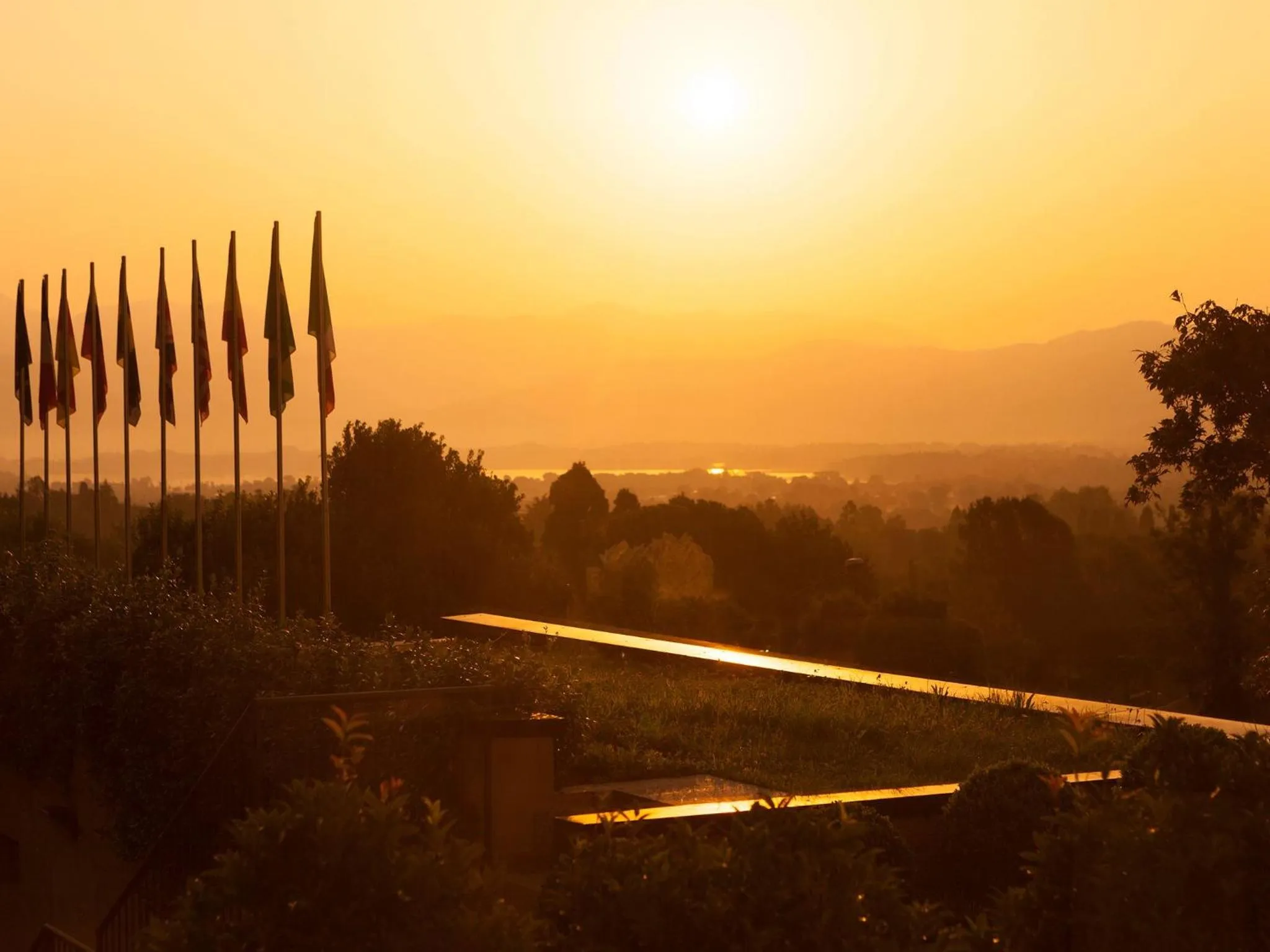 Natural landscape in Albavilla Hotel & Co