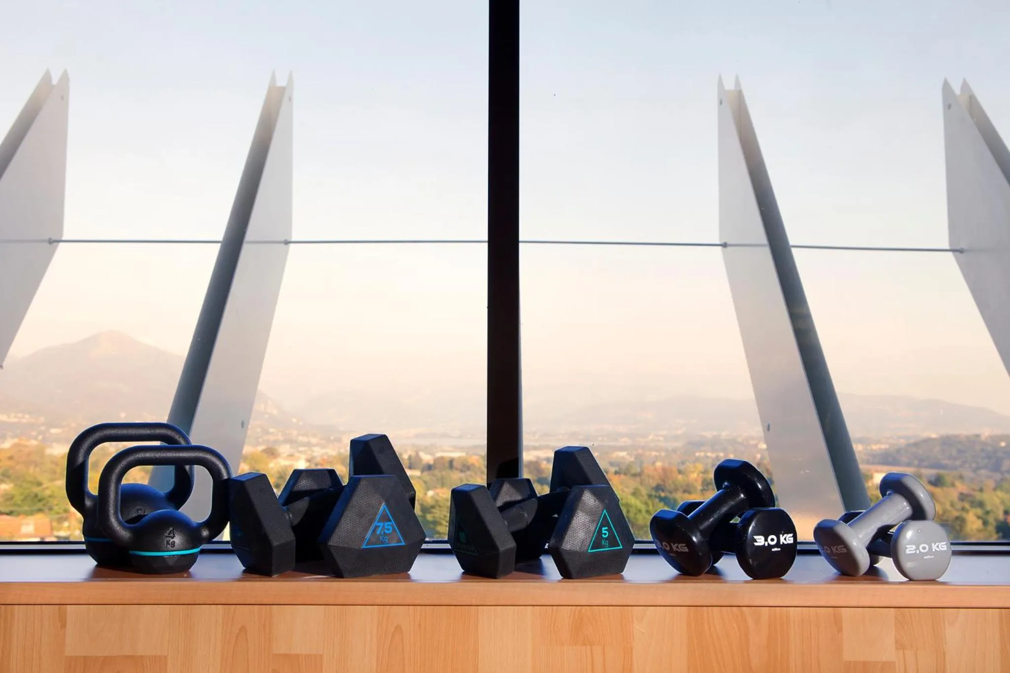 Fitness centre/facilities in Albavilla Hotel & Co