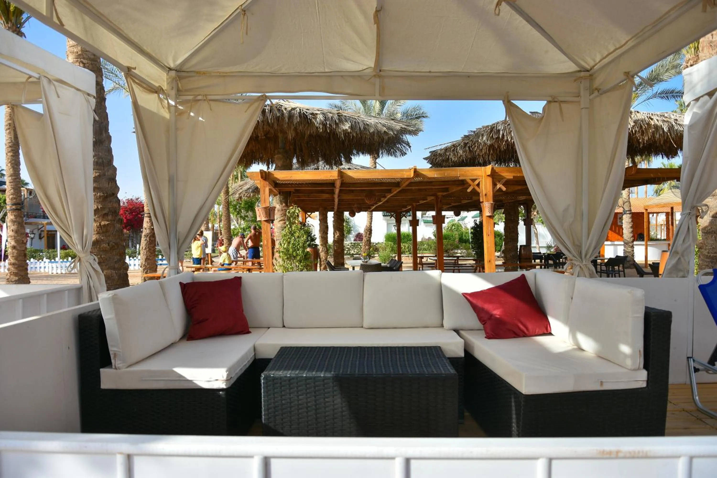 Beach in Seti Sharm Palm Beach Resort Families and couples only