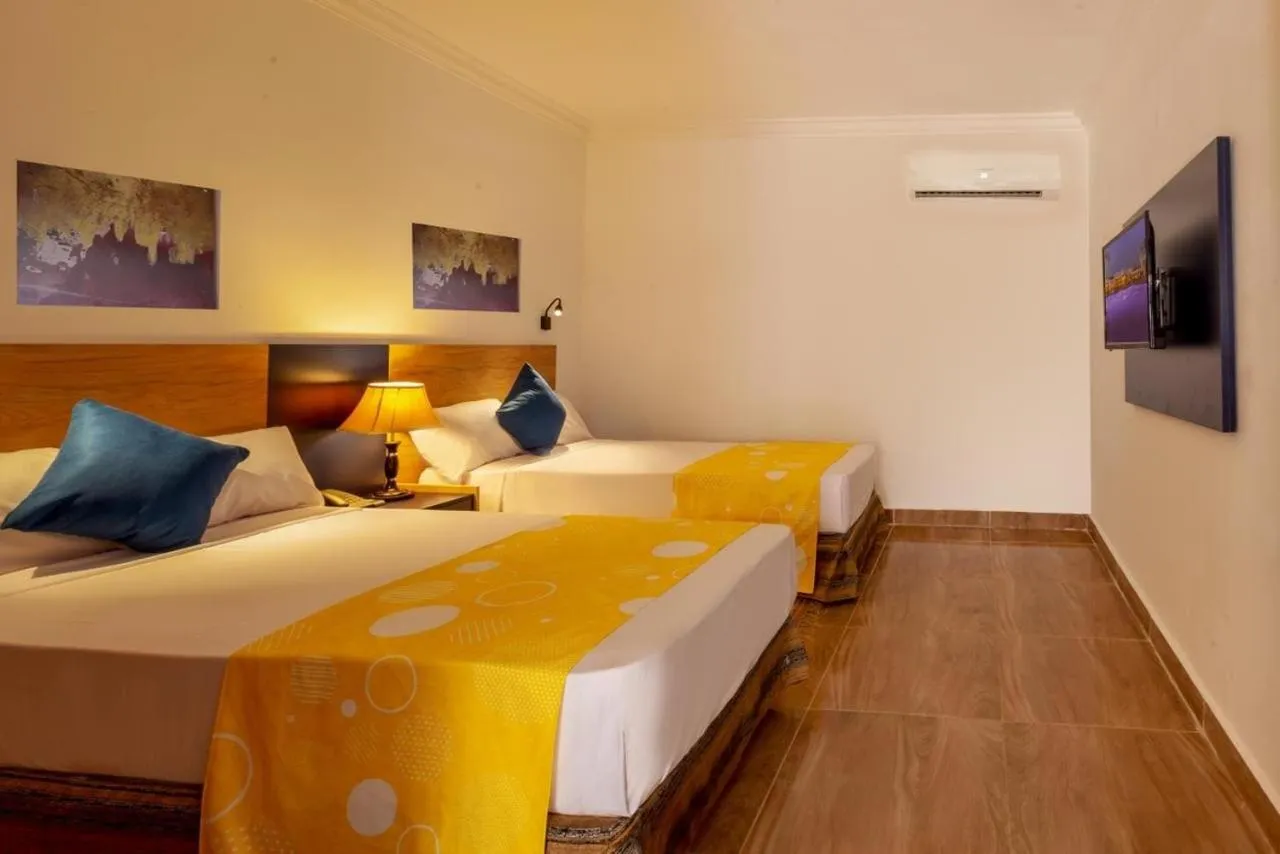 Bed in Seti Sharm Palm Beach Resort Families and couples only