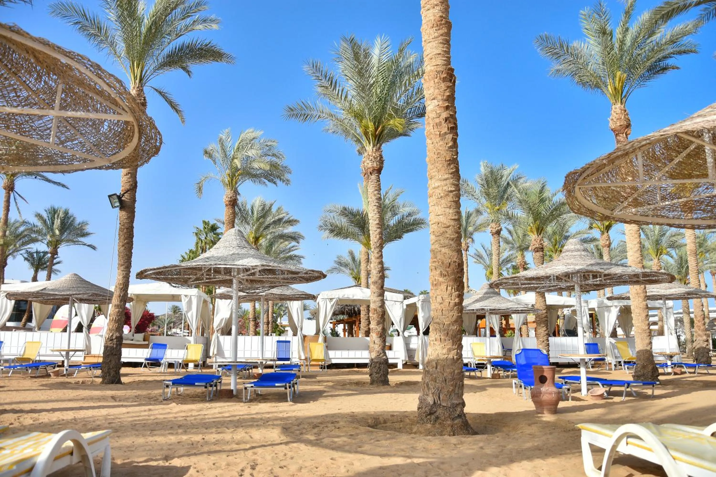 Beach in Seti Sharm Palm Beach Resort Families and couples only