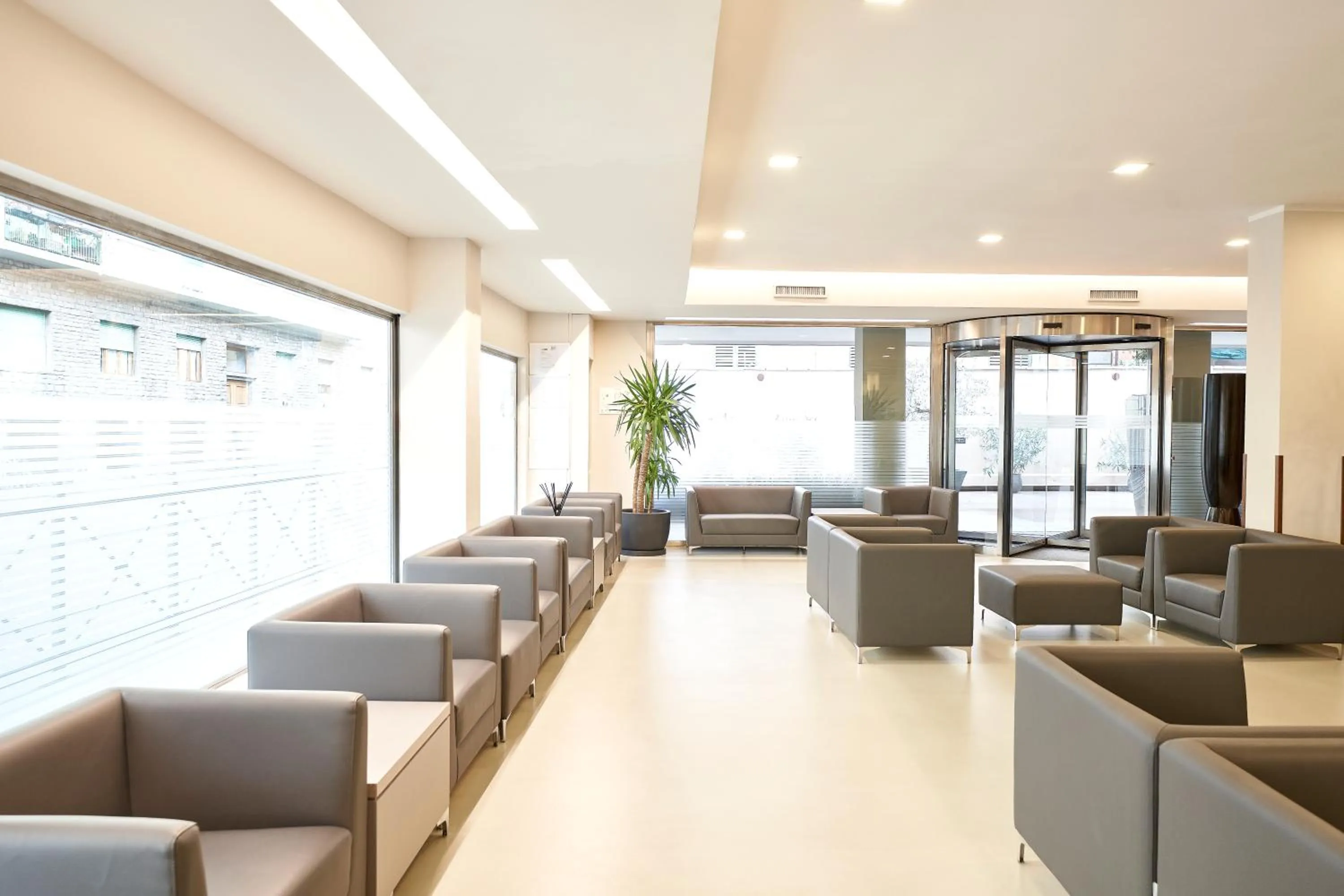 Living room in Hotel Leonardo da Vinci