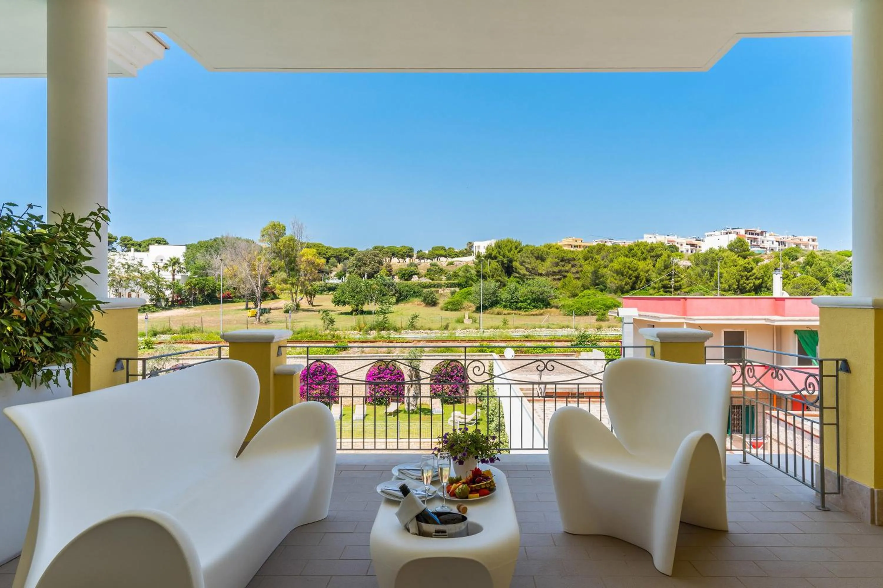 Balcony/Terrace in Victoria Palace Hotel & Zen Wellness