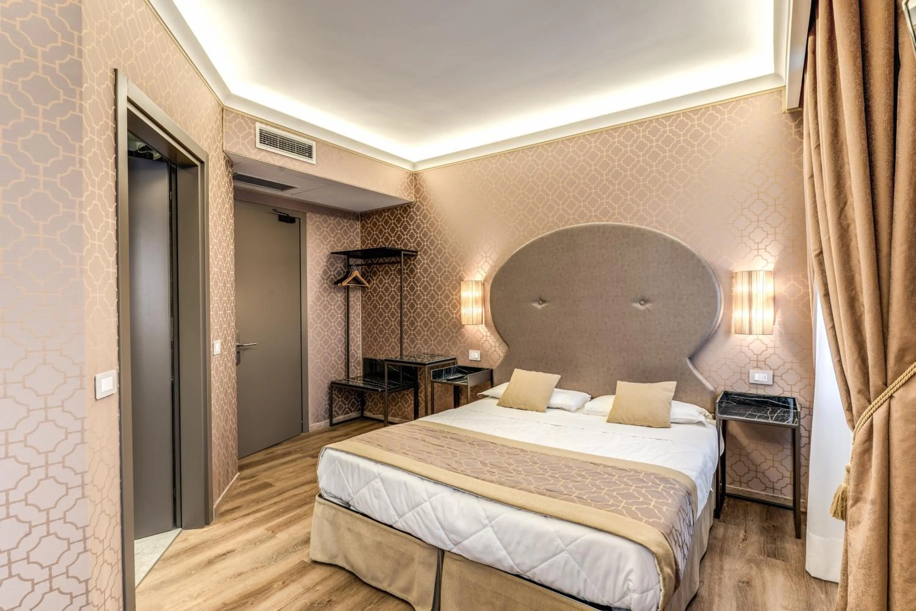 Bed in Hotel Belle Arti