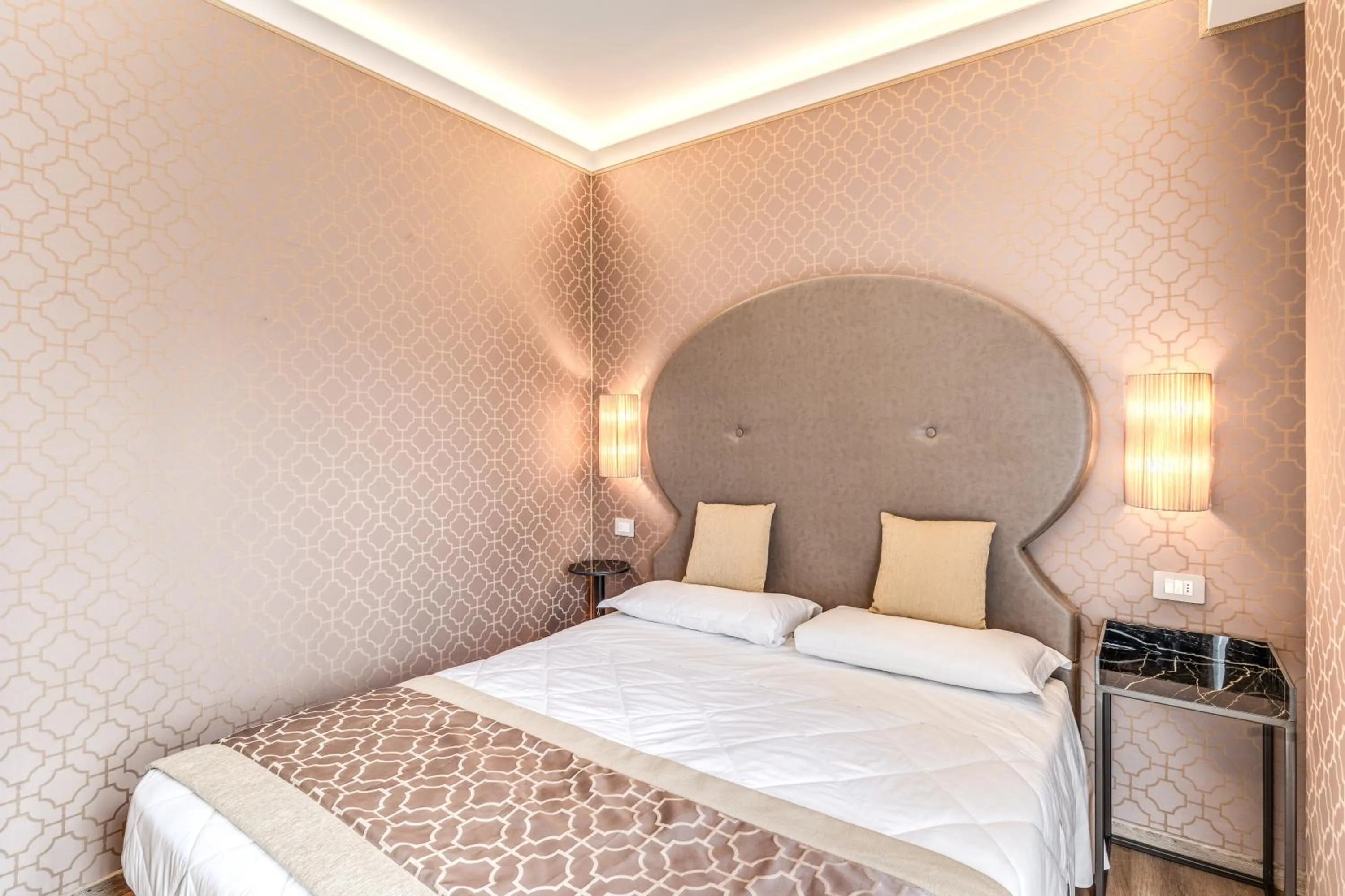 Bed in Hotel Belle Arti