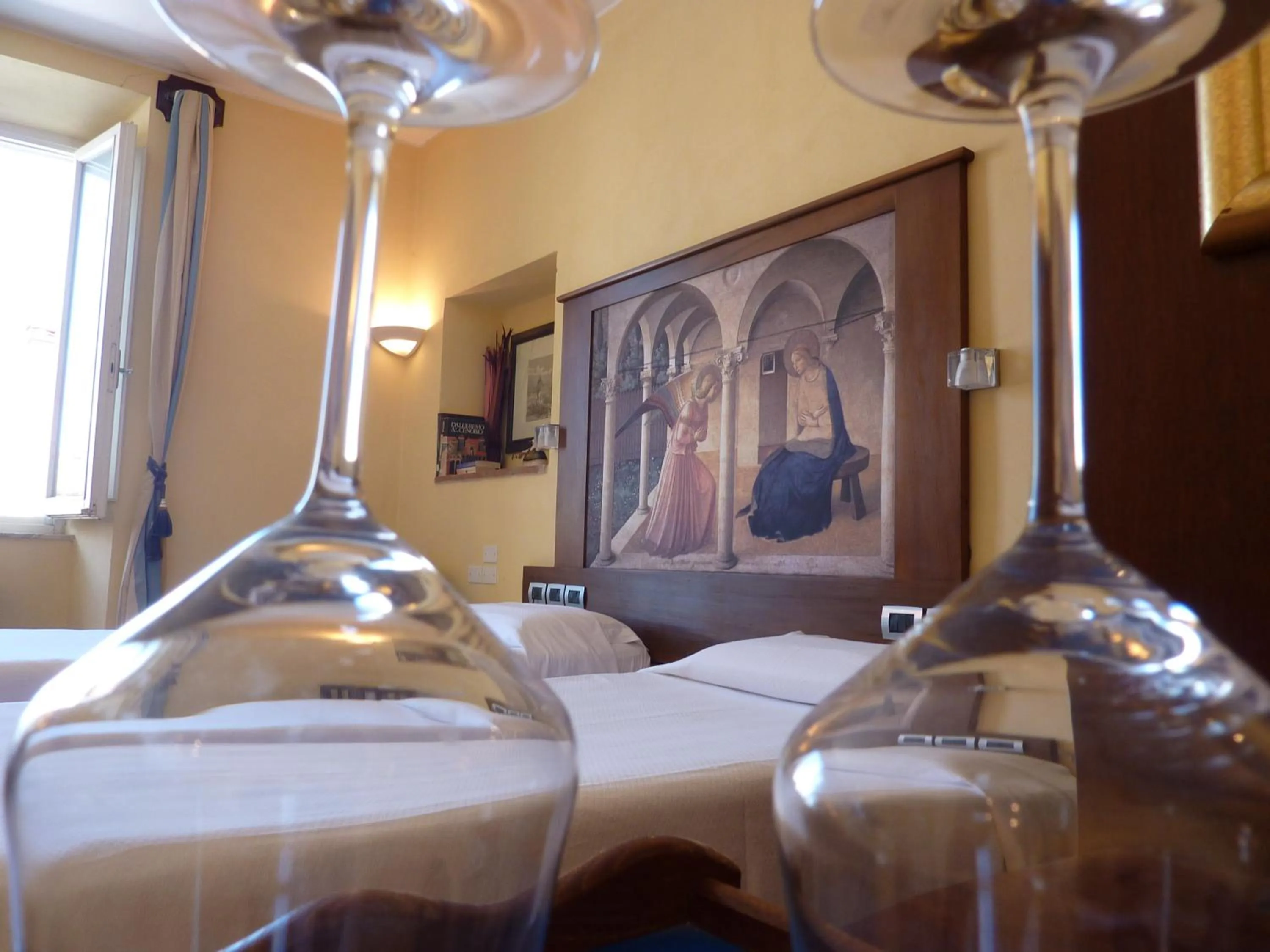 Bed in Vogue Hotel Arezzo