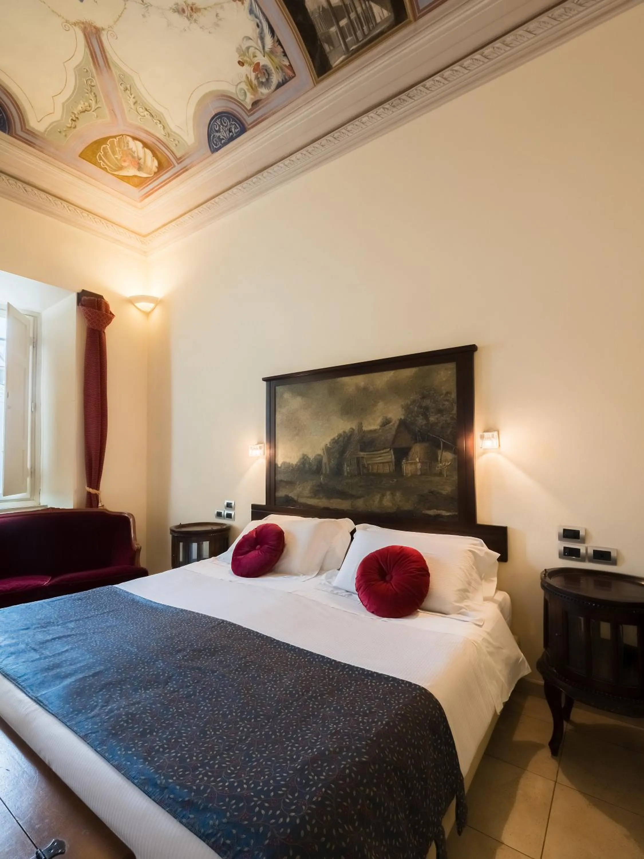 Bed in Vogue Hotel Arezzo