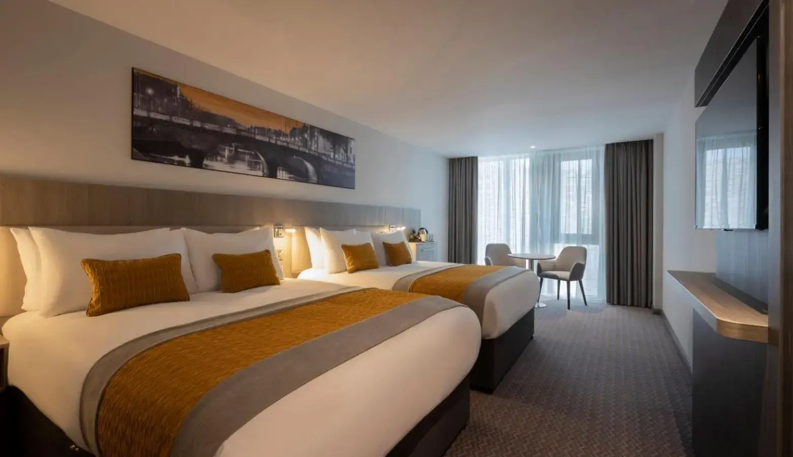 Bedroom, Bed in Maldron Hotel Merrion Road Bedroom, Bed in Maldron Hotel Merrion Road