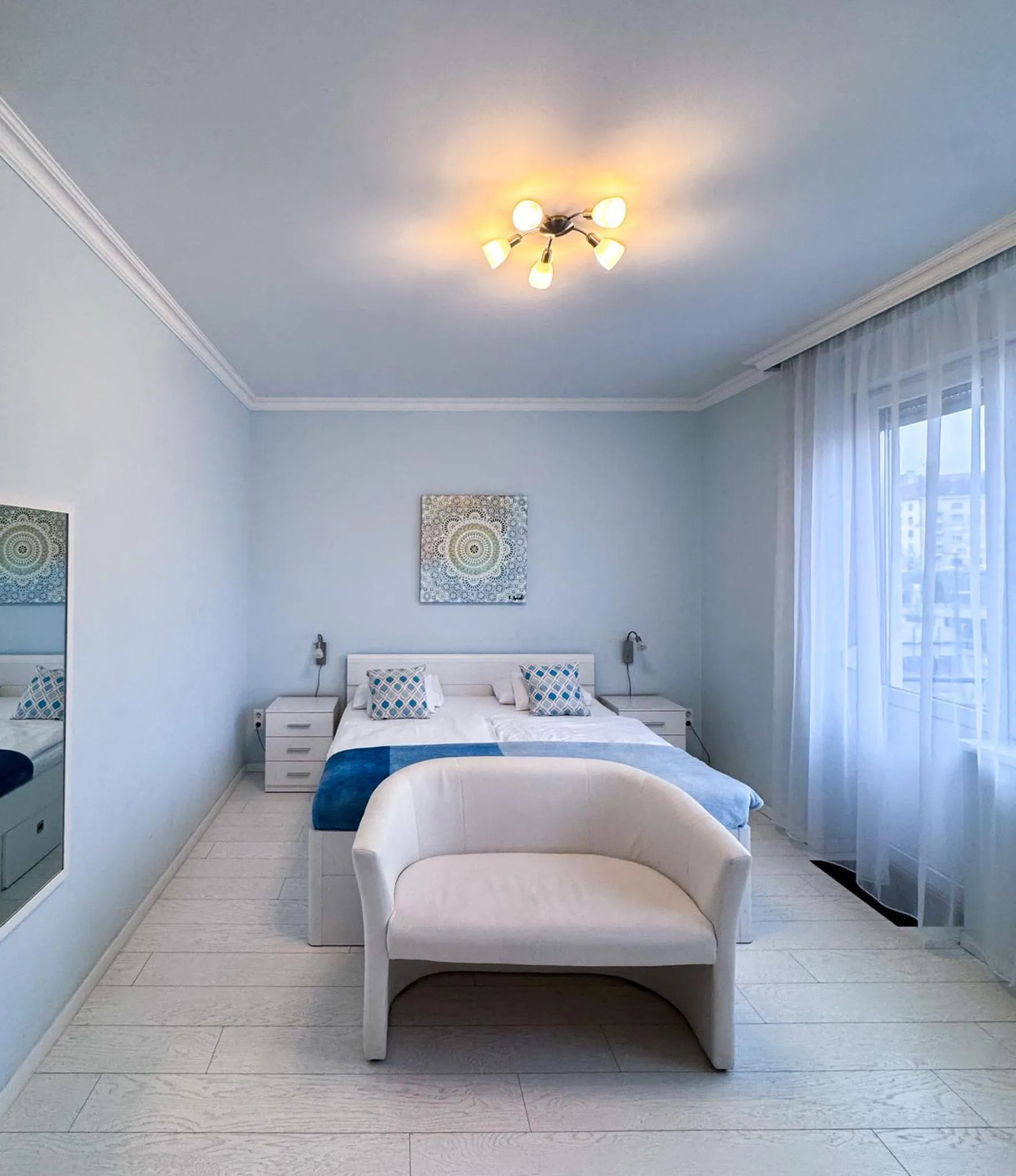 Bed in Camille Apartmanhouse