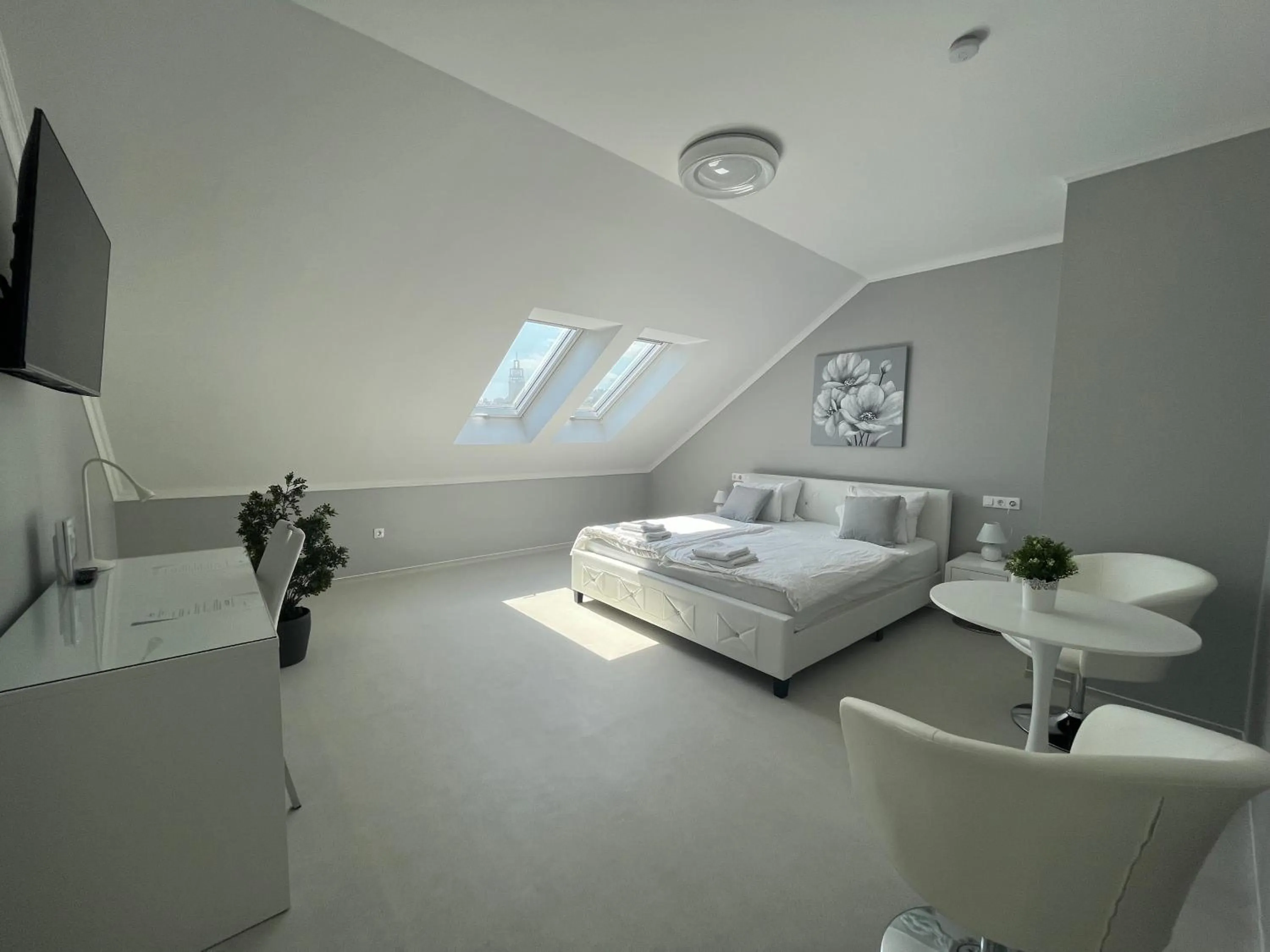 Bed in Camille Apartmanhouse