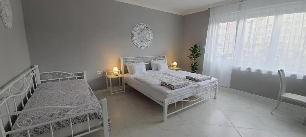 Bed in Camille Apartmanhouse