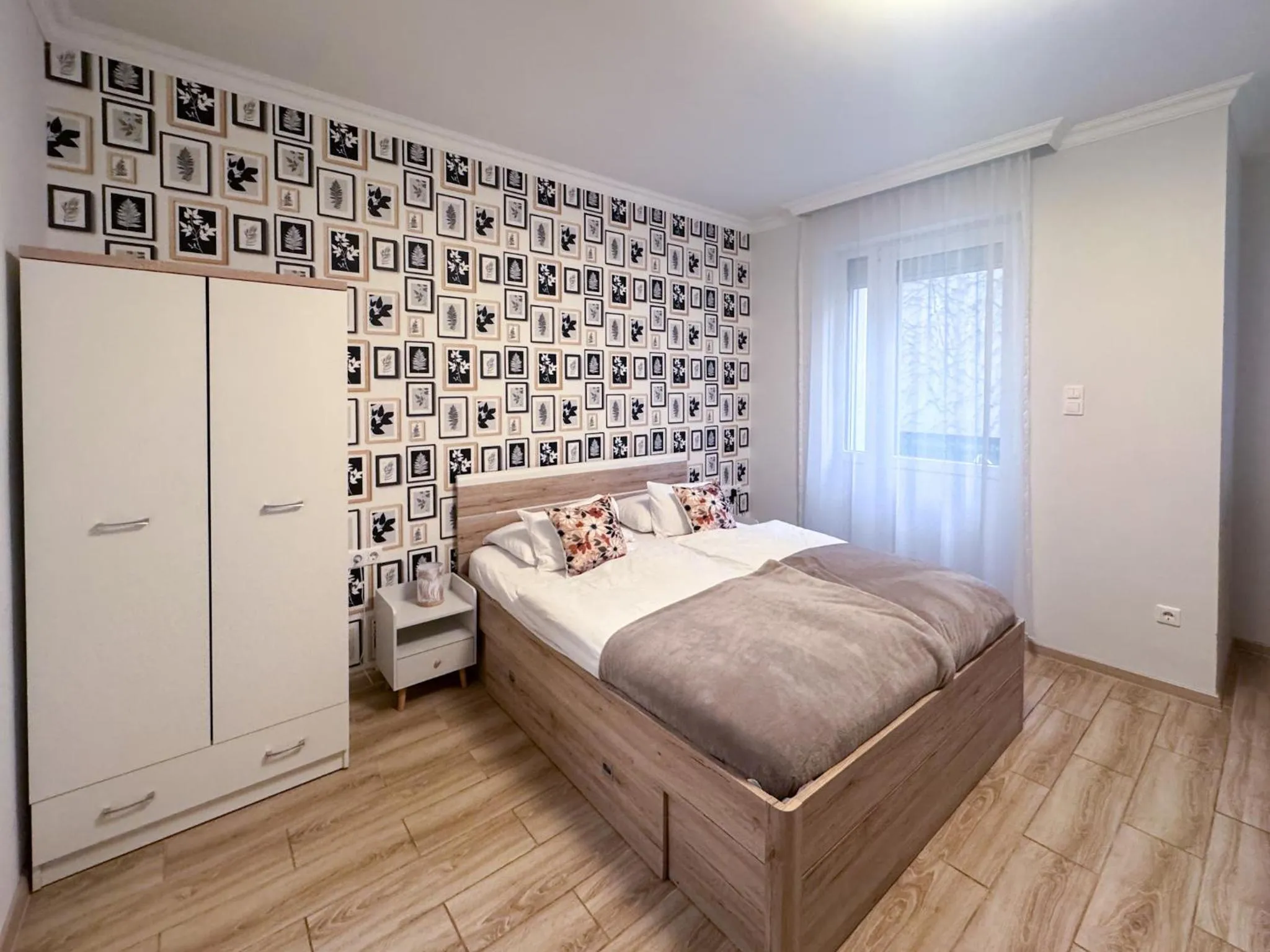 Bed in Camille Apartmanhouse