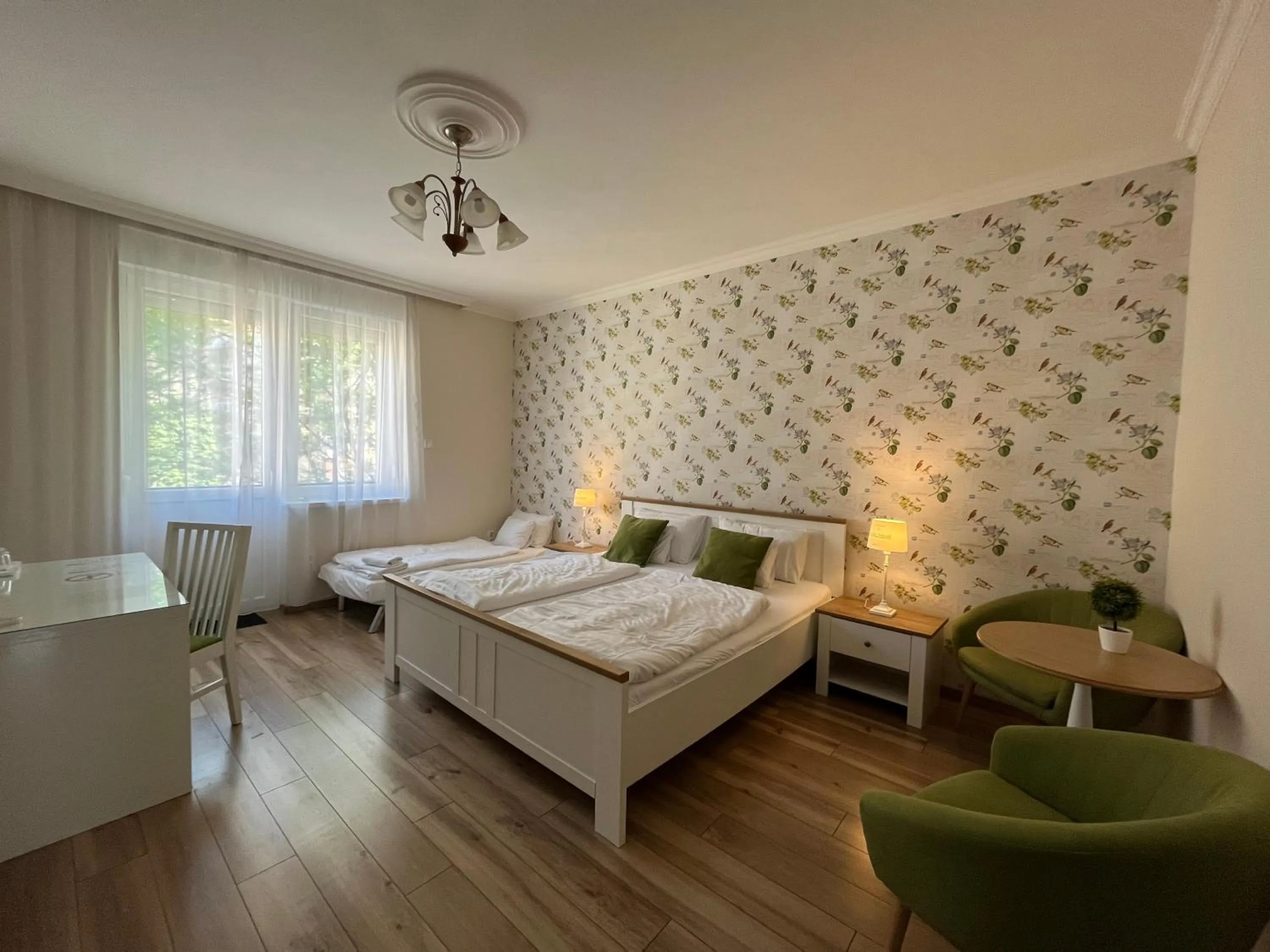 Bed in Camille Apartmanhouse