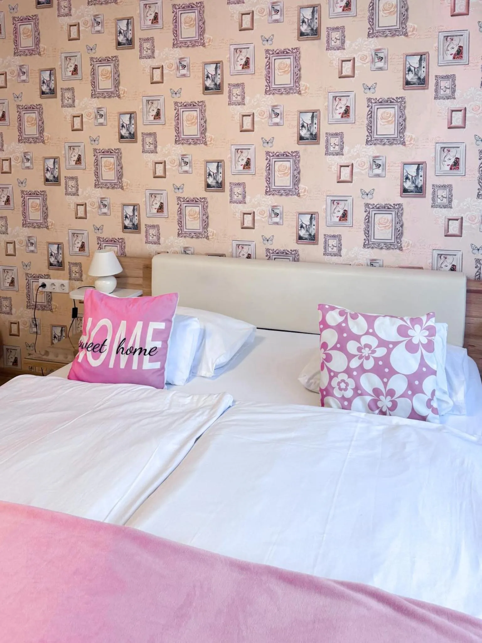 Bed in Camille Apartmanhouse