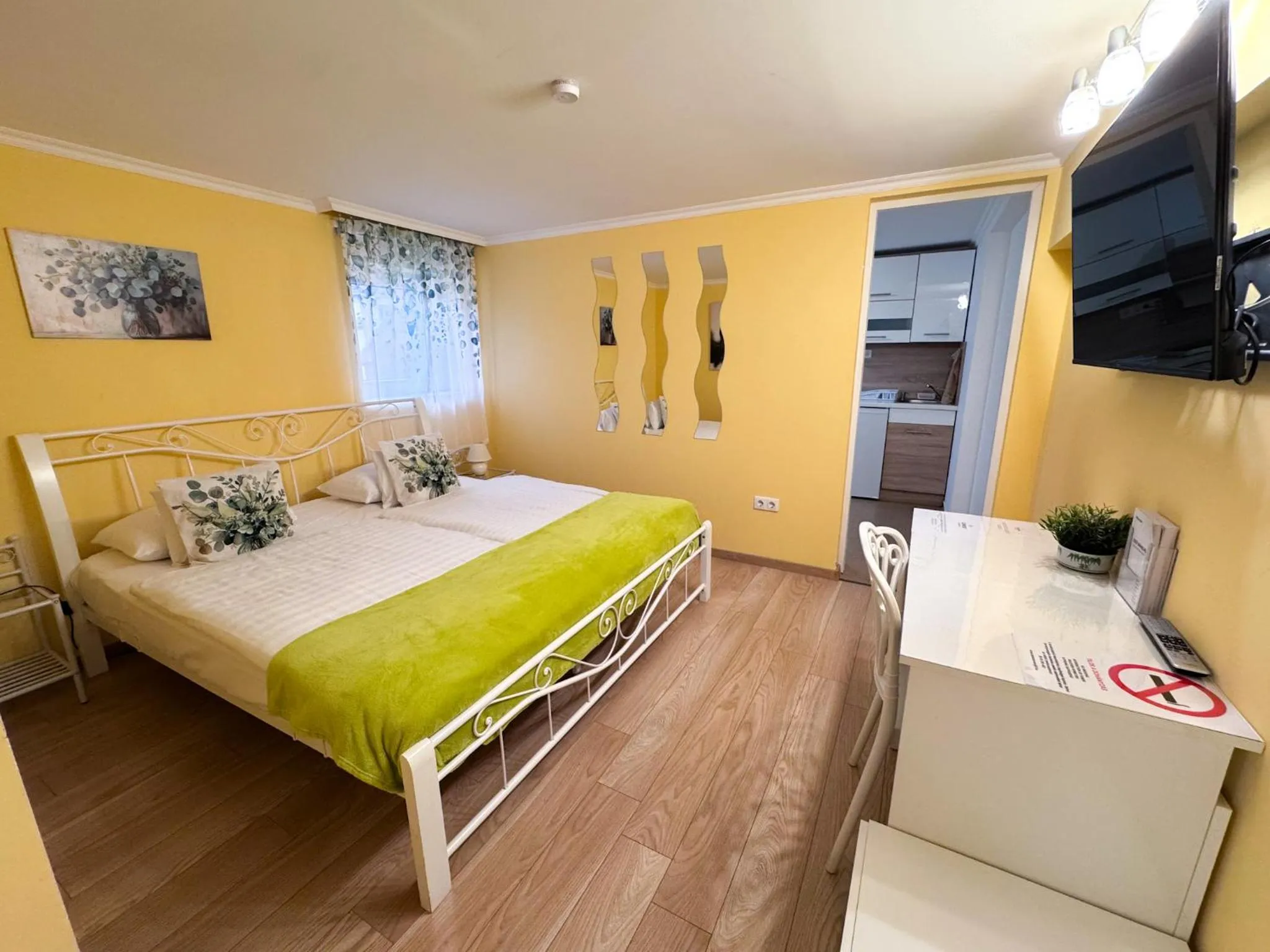 Bed in Camille Apartmanhouse