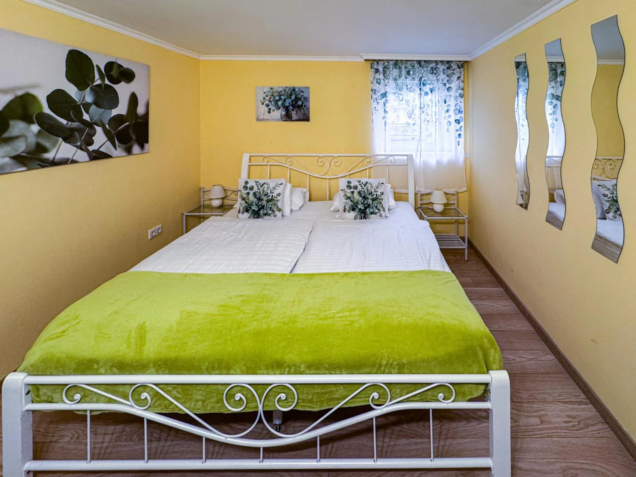 Bed in Camille Apartmanhouse