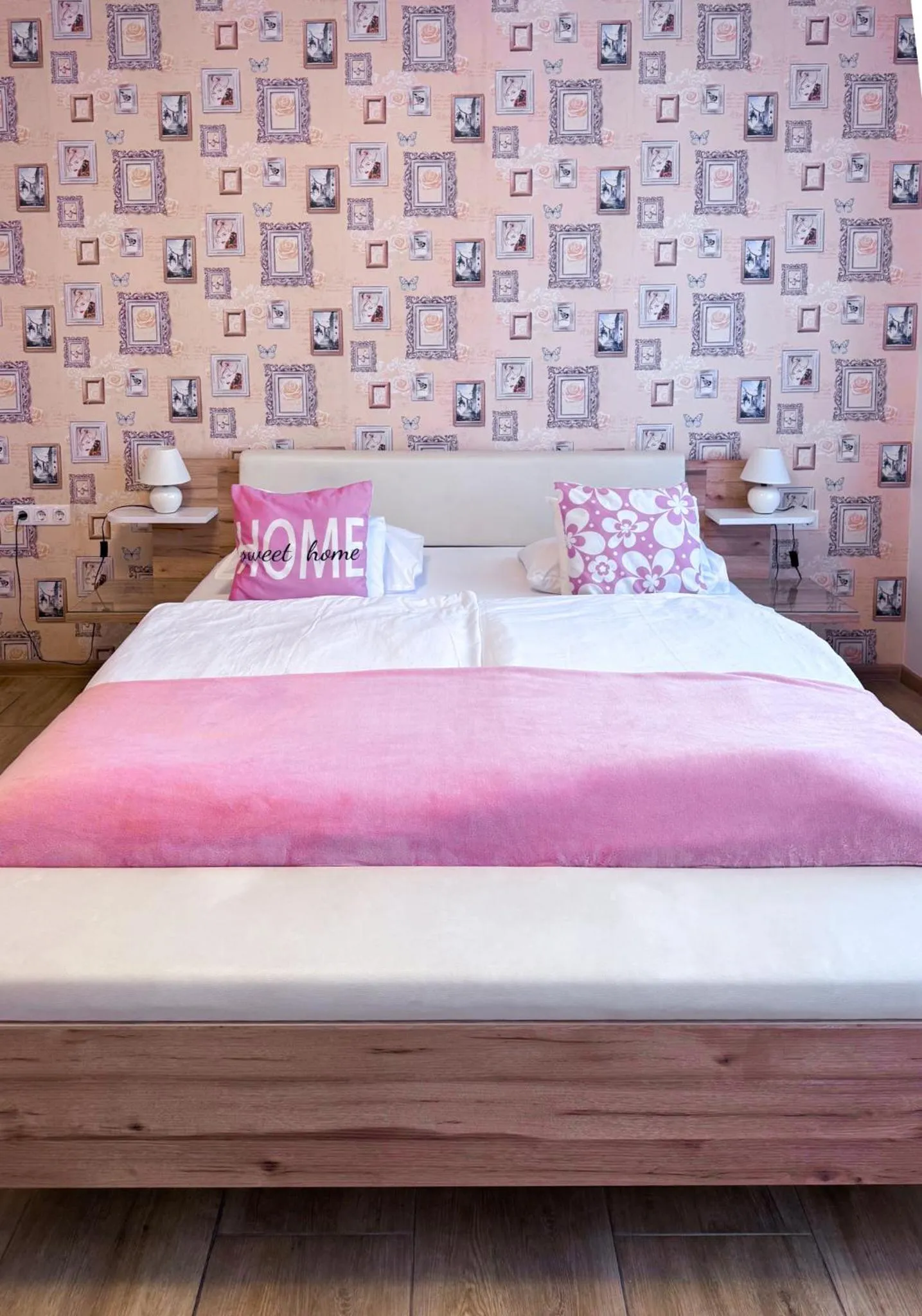 Bed in Camille Apartmanhouse