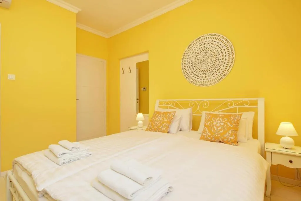 Bed in Camille Apartmanhouse