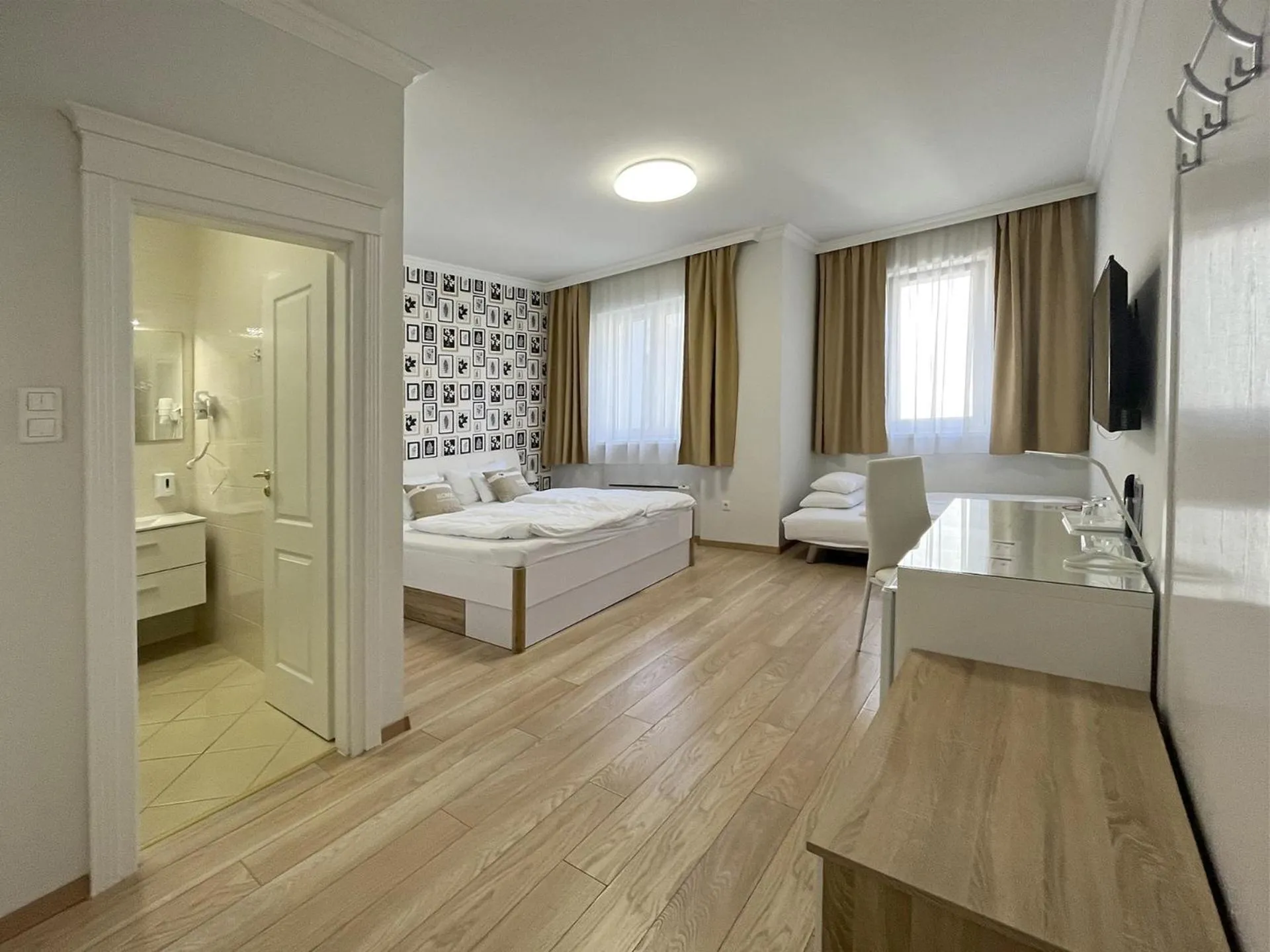 Bed in Camille Apartmanhouse